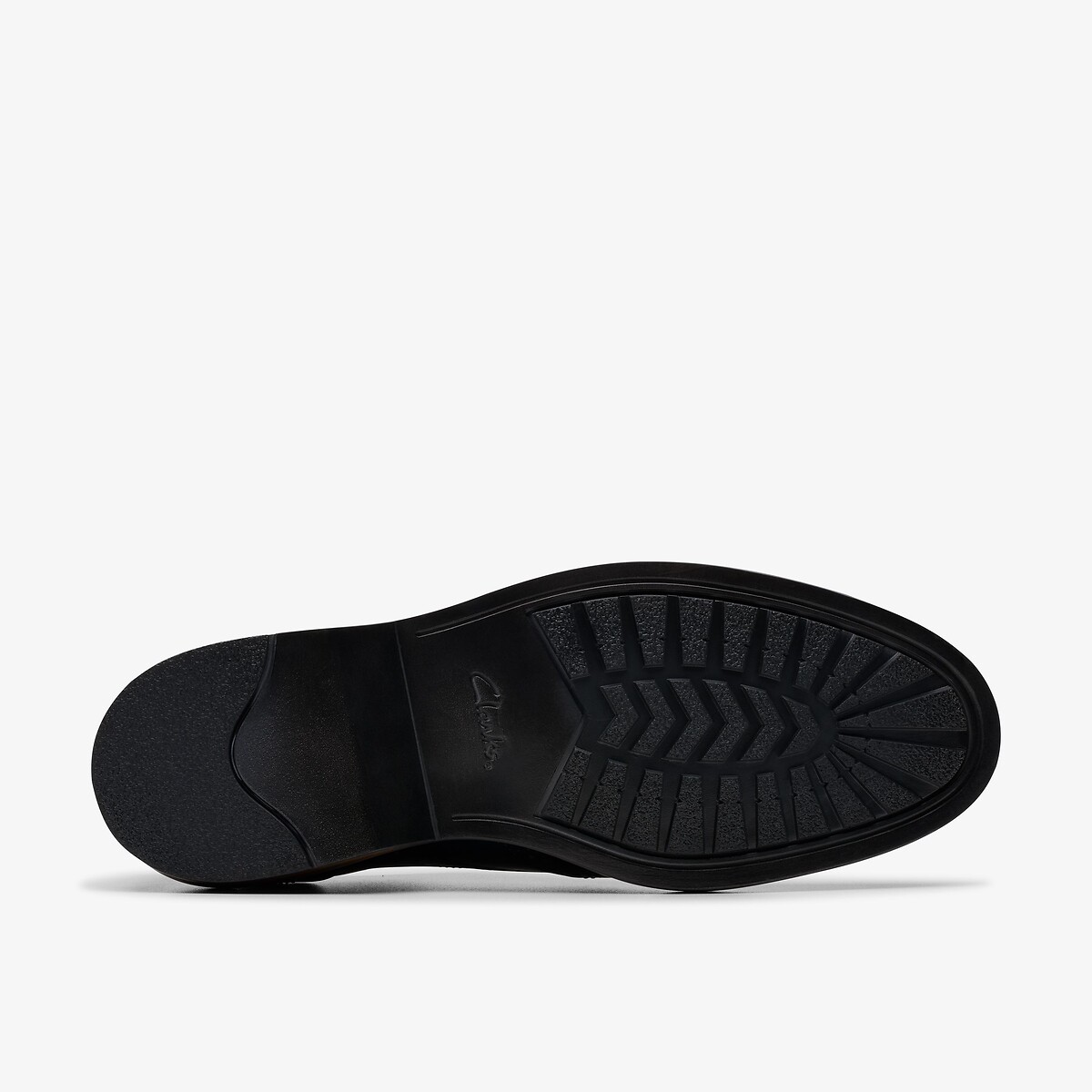 Derby's in leer Aldwin Limit marineblauw, CLARKS