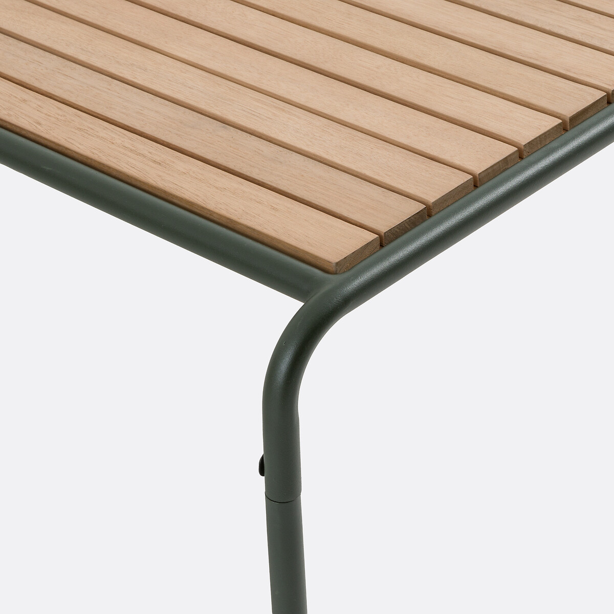 Niedrige Gartenmöbel aus Metall, Stahl und geflochtenem Seil, 4 Sitzplätze, SEYNA waldgrün, LA REDOUTE INTERIEURS