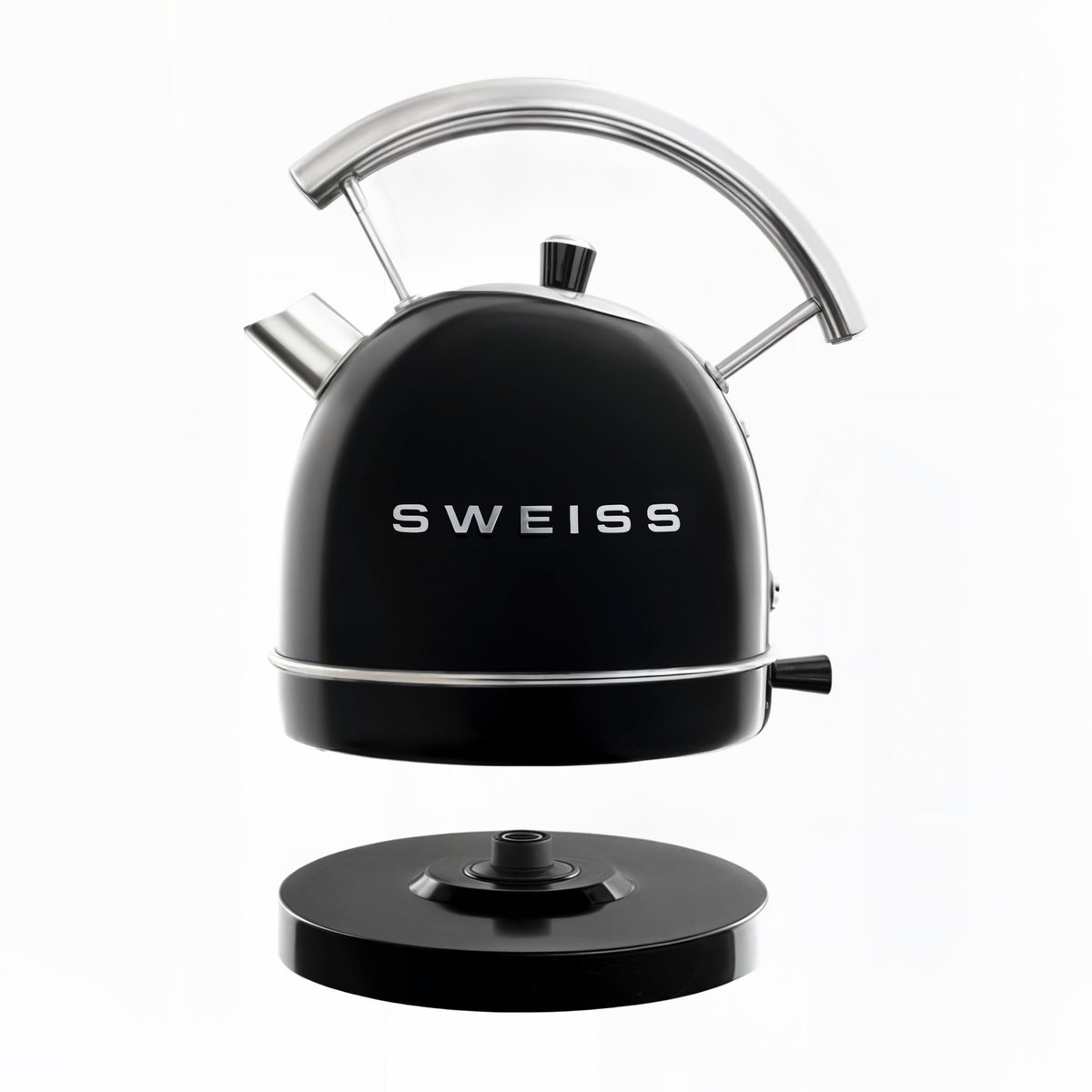 Bouilloire vintage - KTL noir, SWEISS