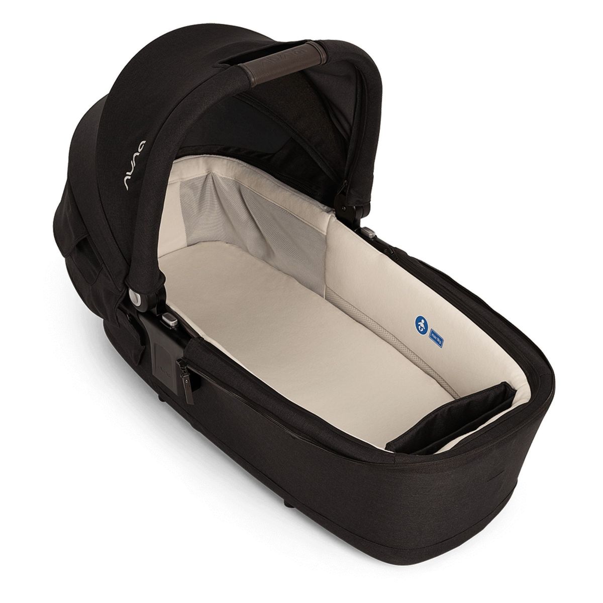 Poussette trio TRVL lx + Siège auto PIPA Next + Nacelle LYTL caviar, NUNA
