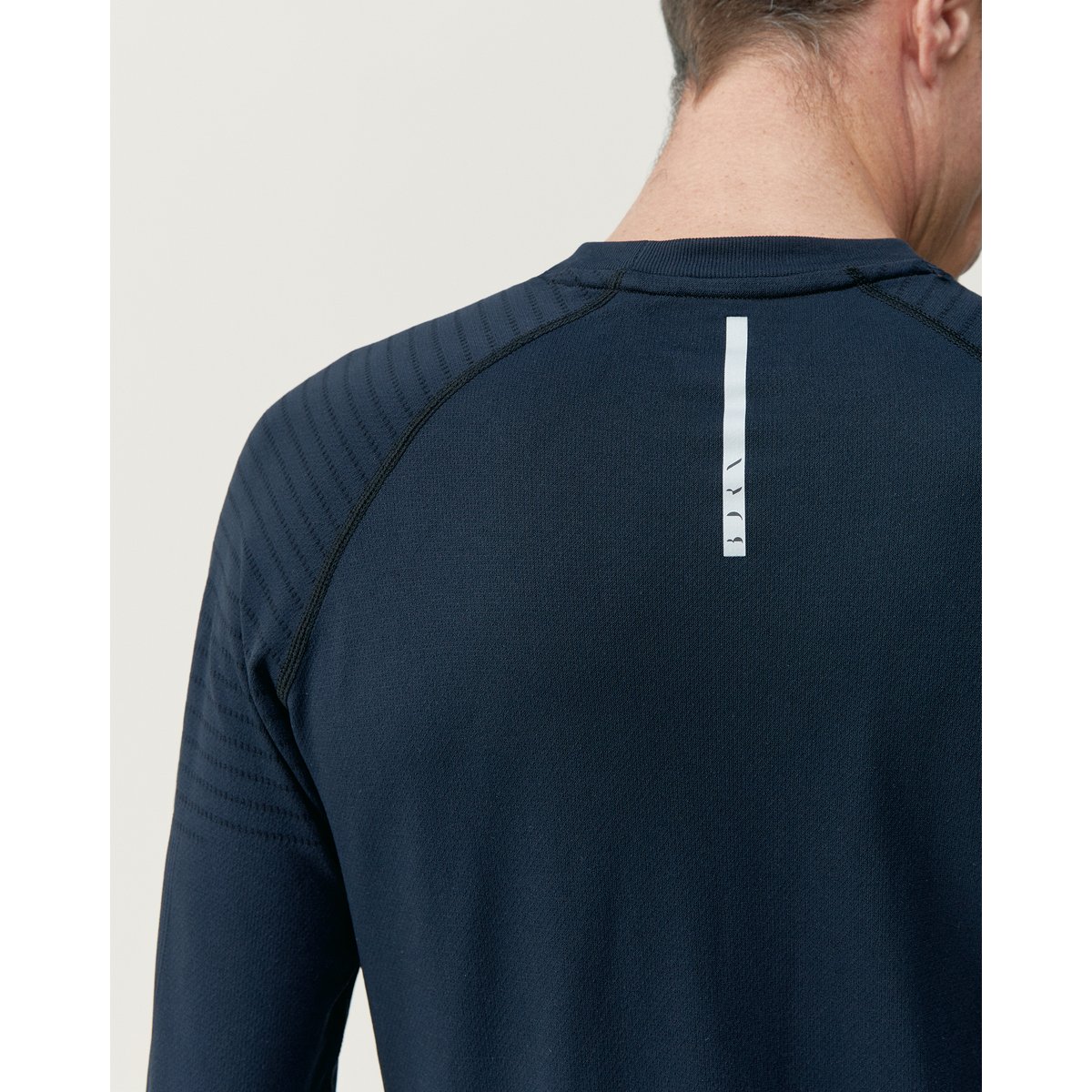 T-Shirt de sport Seamless manches longues ARAL noir, BORN