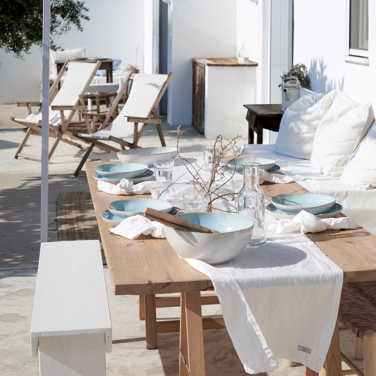 Bol à Soupe/Pâtes Eivissa, Casafina by COSTA NOVA sea blue, COSTA NOVA
