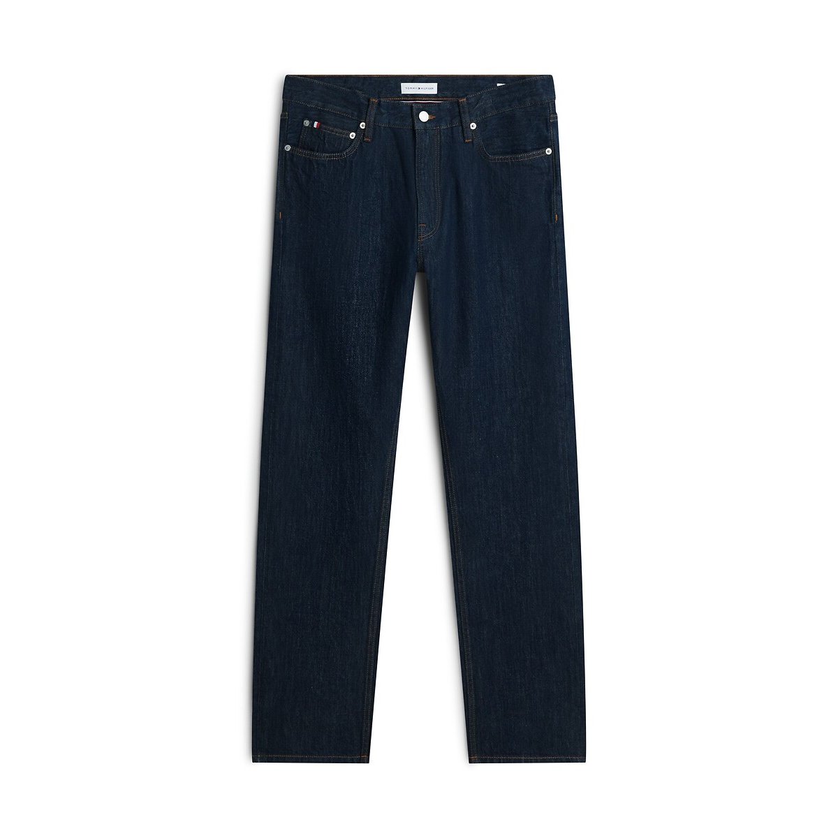 Jeans direitos ganga escura, TOMMY HILFIGER