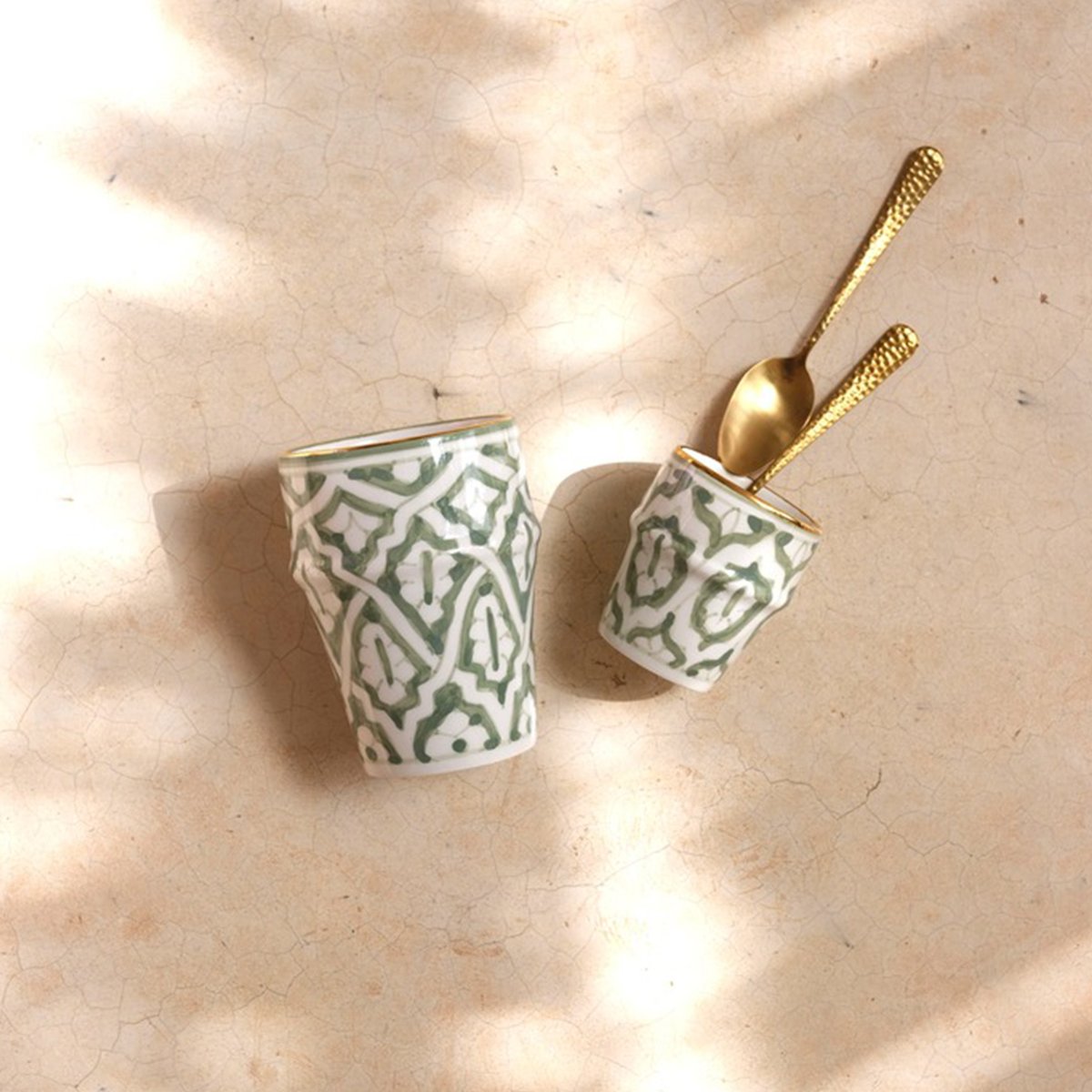 Tasse BELDI Fassia vert mint, CHABI CHIC