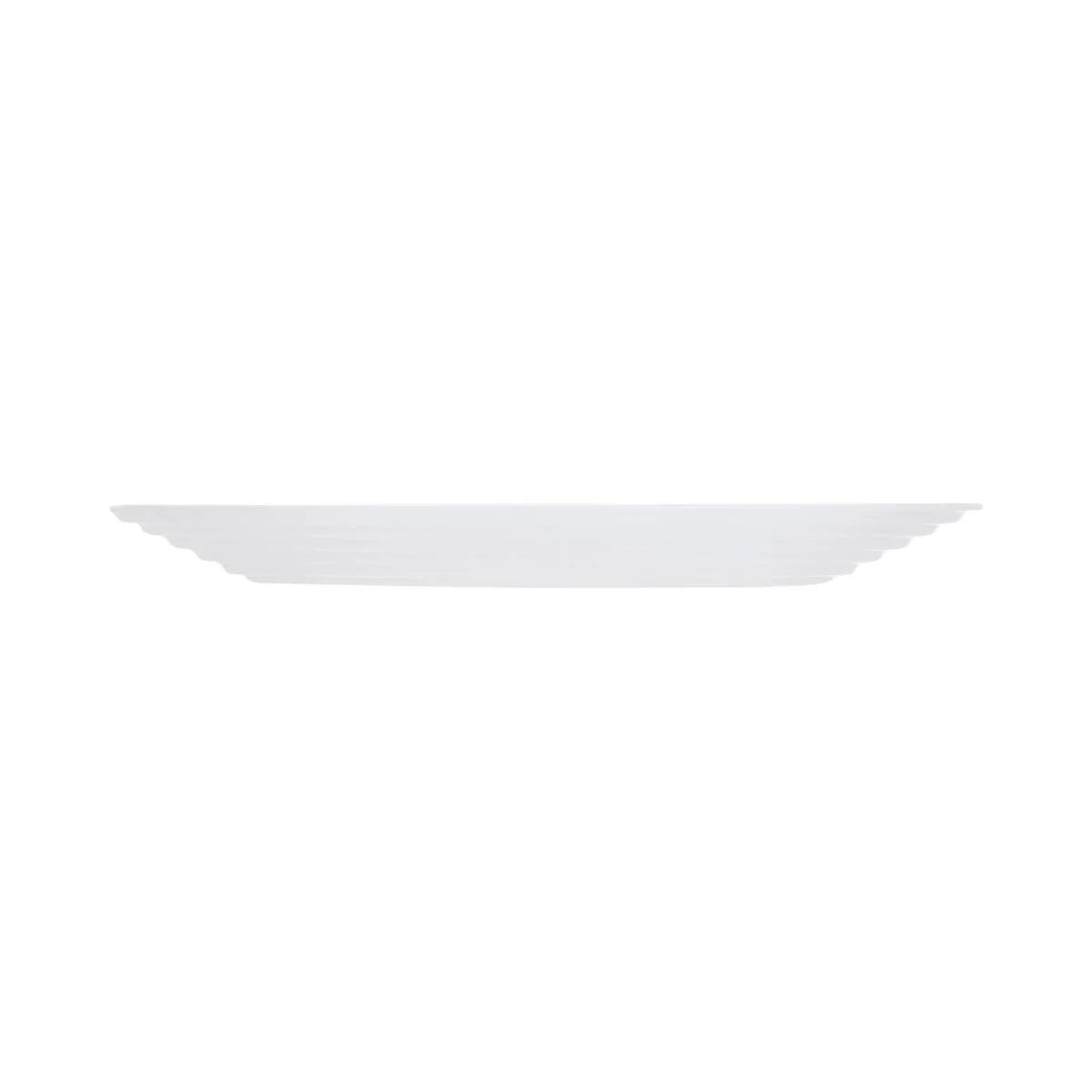 6 assiettes à dessert blanches 19cm -HARENA blanc, LUMINARC