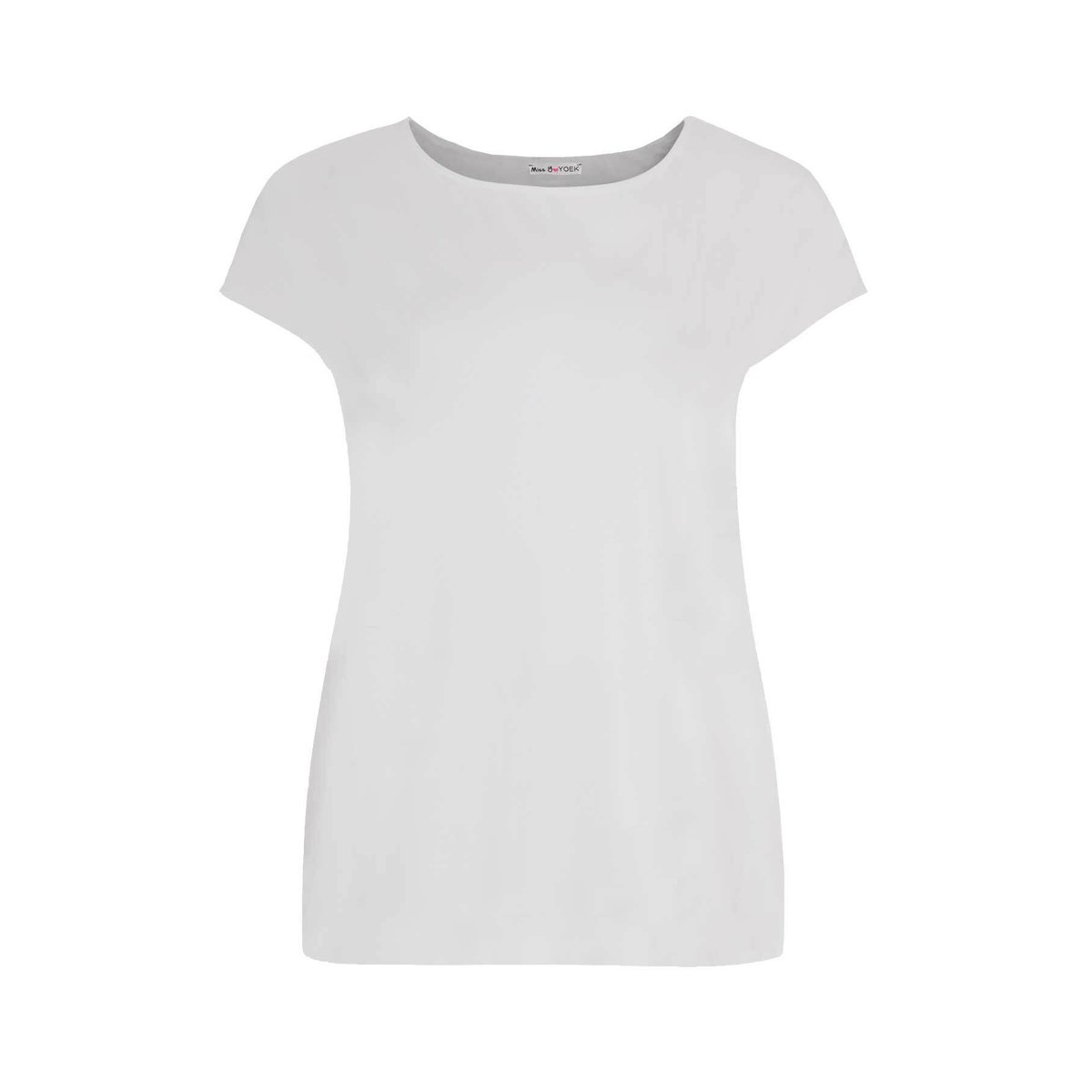 Top manches courtes blanc, YOEK