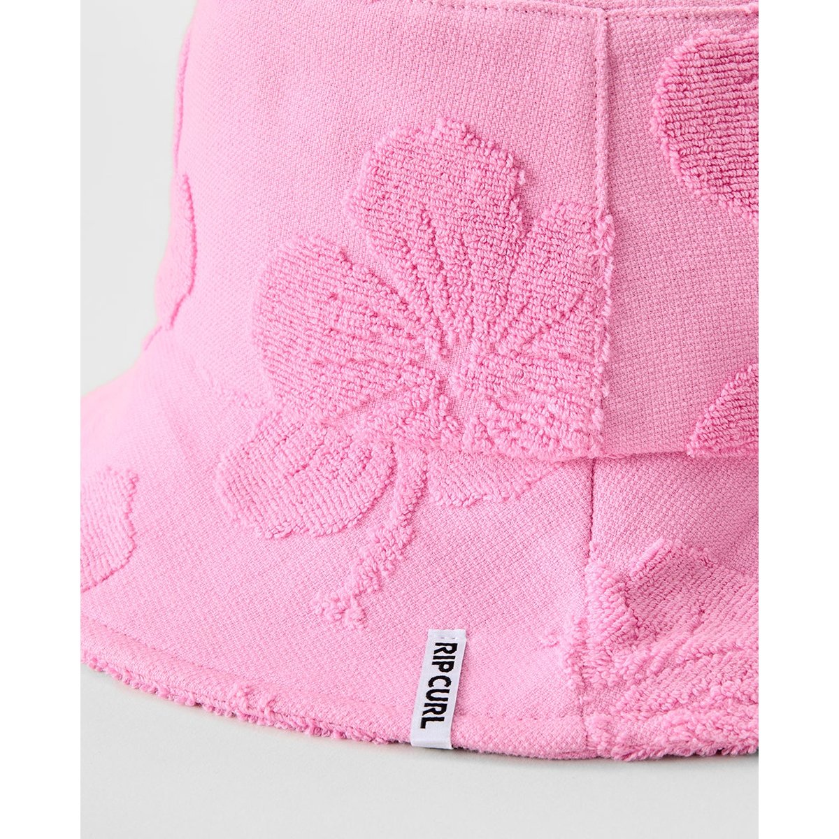 Chapeau SUN Rays Terry Bucket rose, RIP CURL