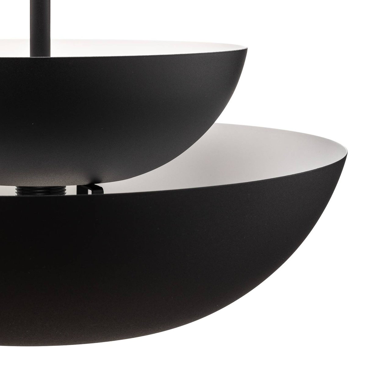 Suspension en métal design, Kellina noir, LUCANDE