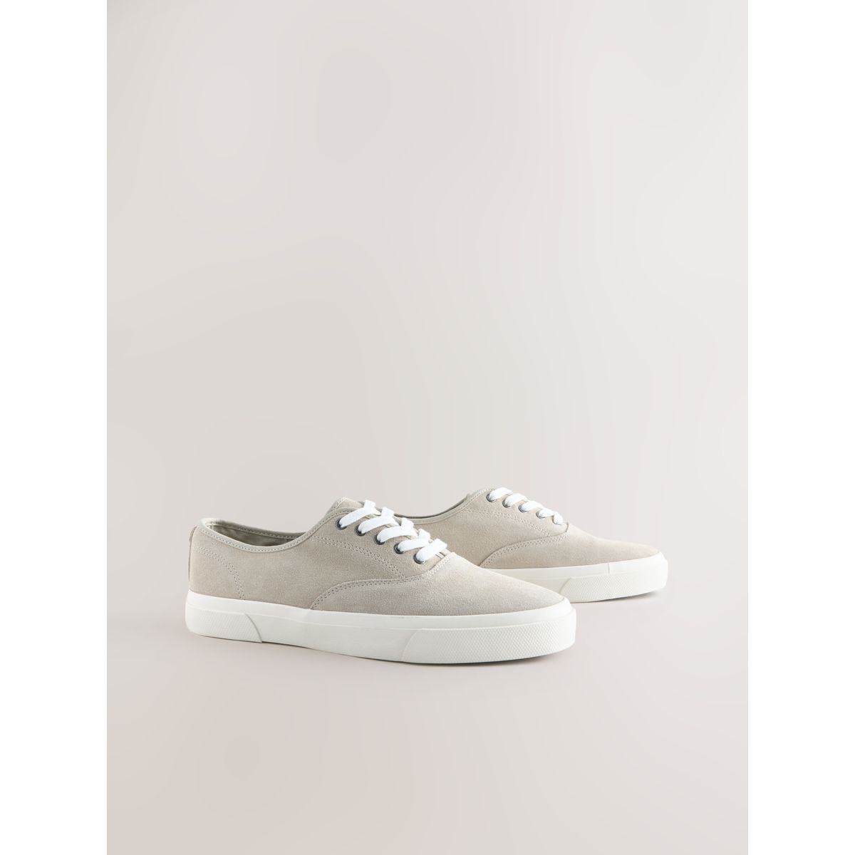 Chaussures en daim n. premium gris, NEXT
