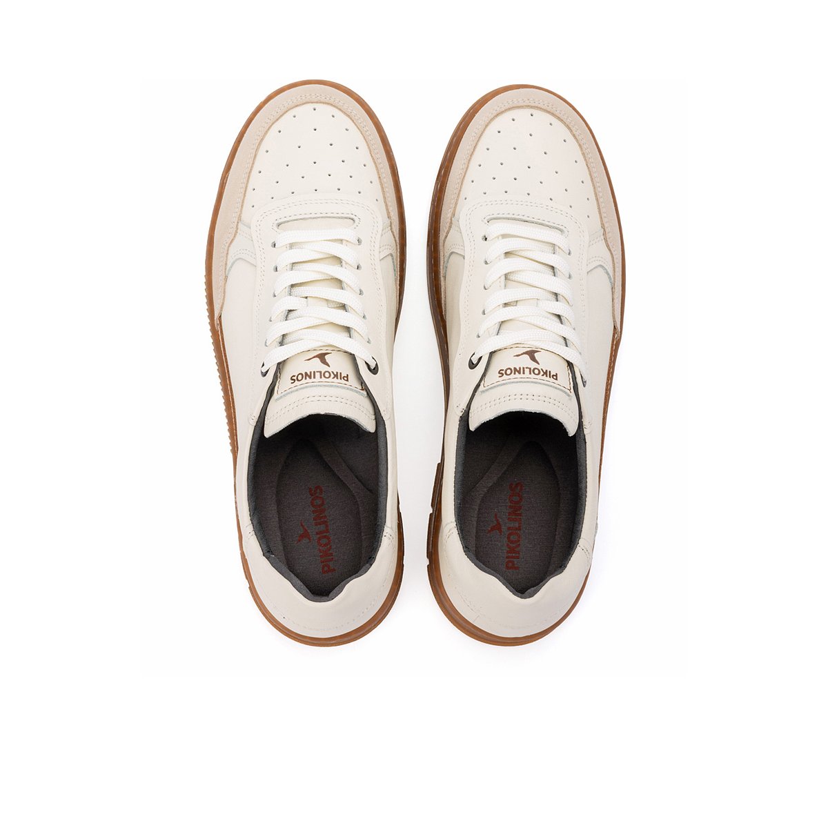 Baskets cuir Salinas off white, PIKOLINOS