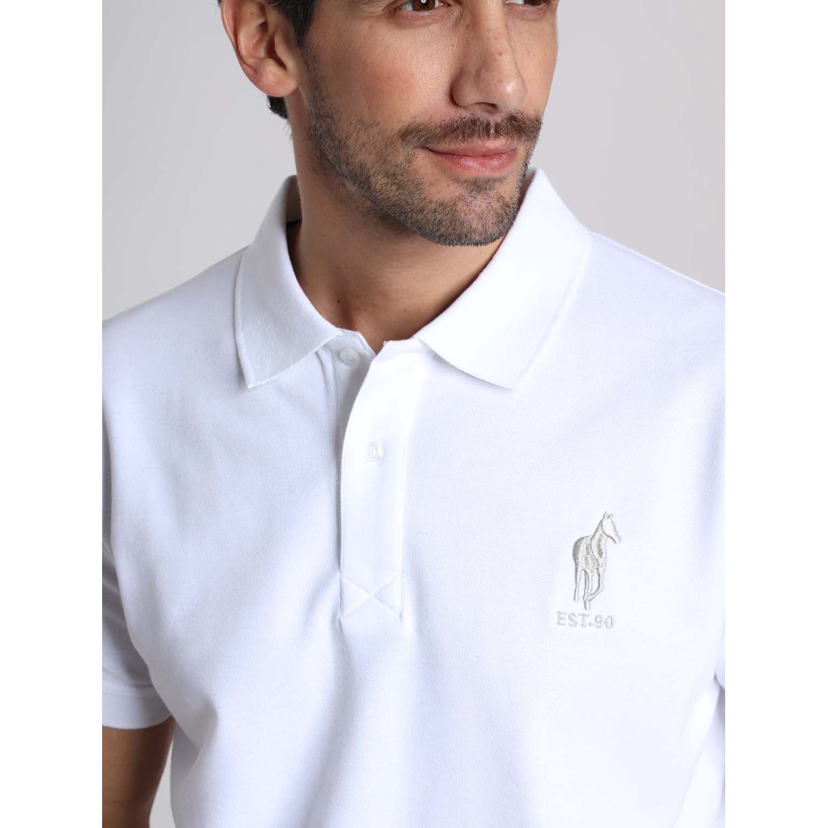 Polos manches courtes en coton ORSAY blanc, GENTLEMAN FARMER