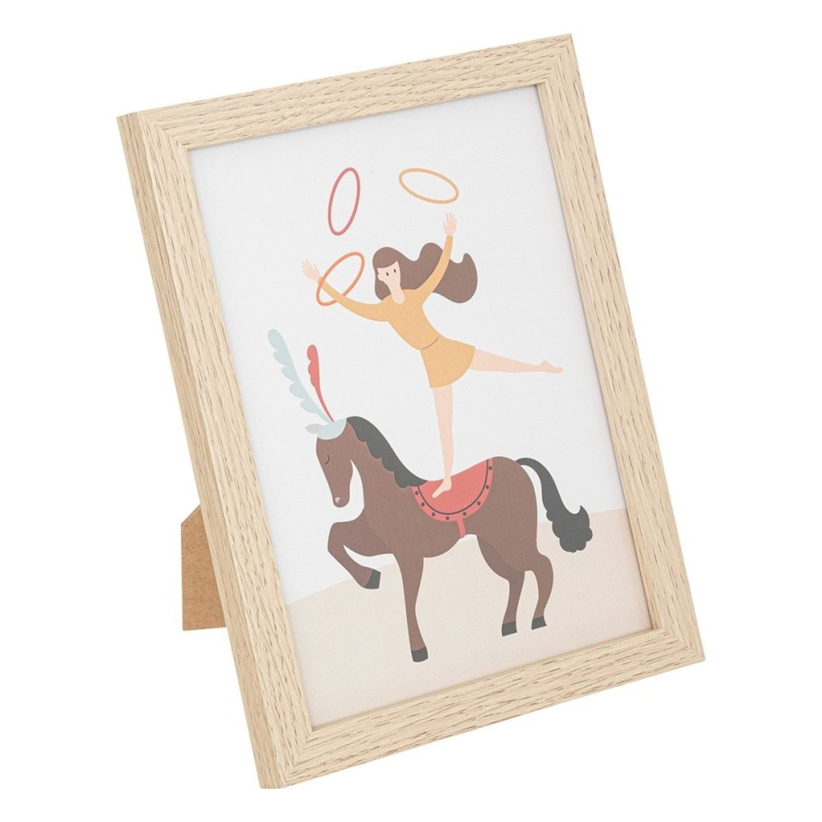 Lot de 3 cadres déco Circus beige, ATMOSPHERA