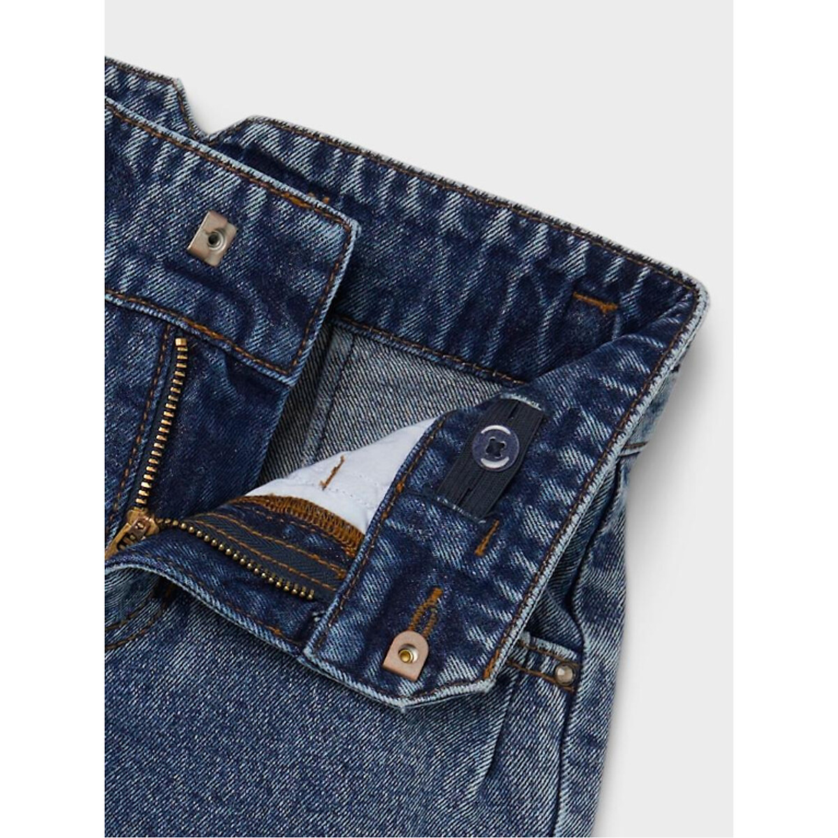 Jean Mom coupe baggy bleu denim, NAME IT