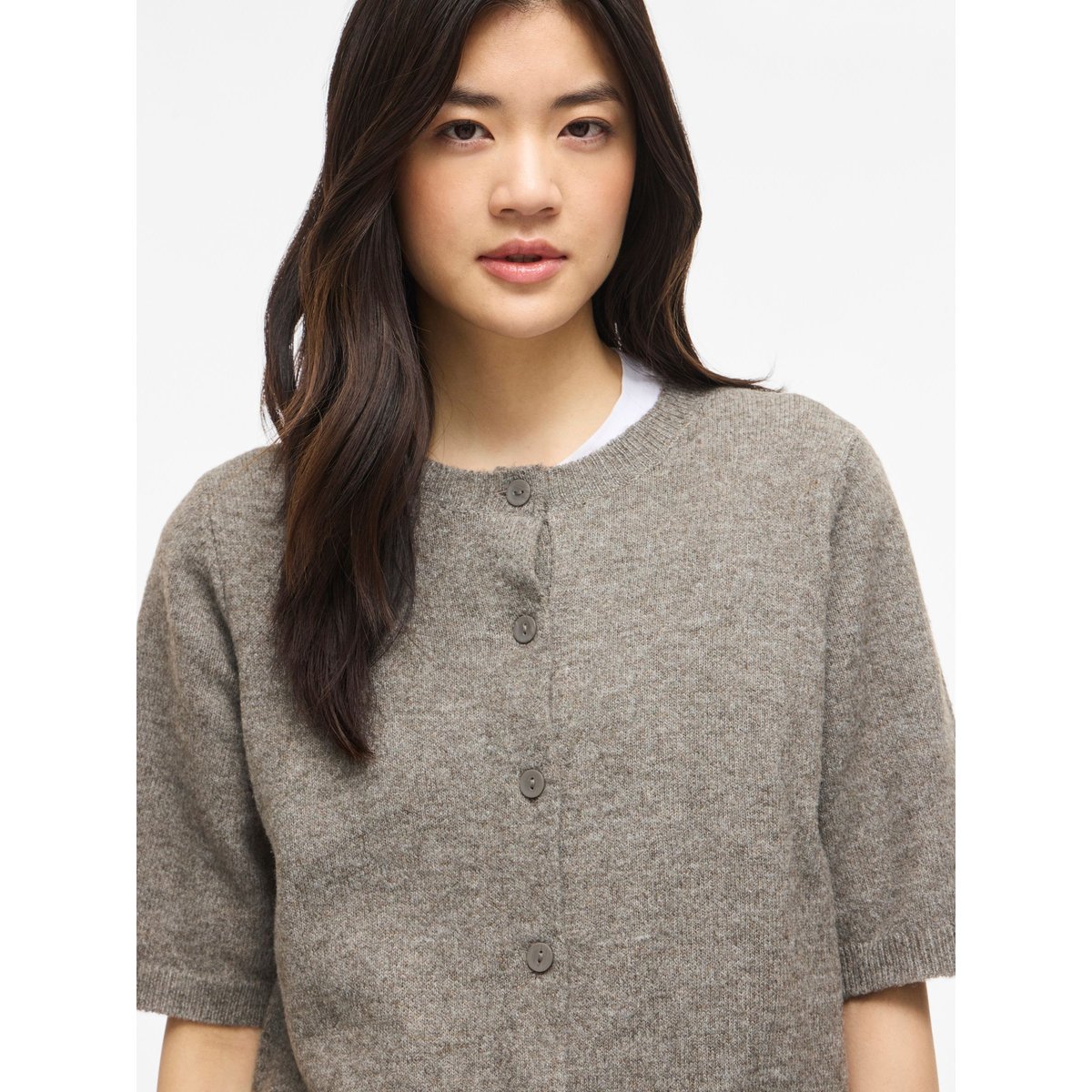 Gilet boutonné manches courtes falcon, VILA