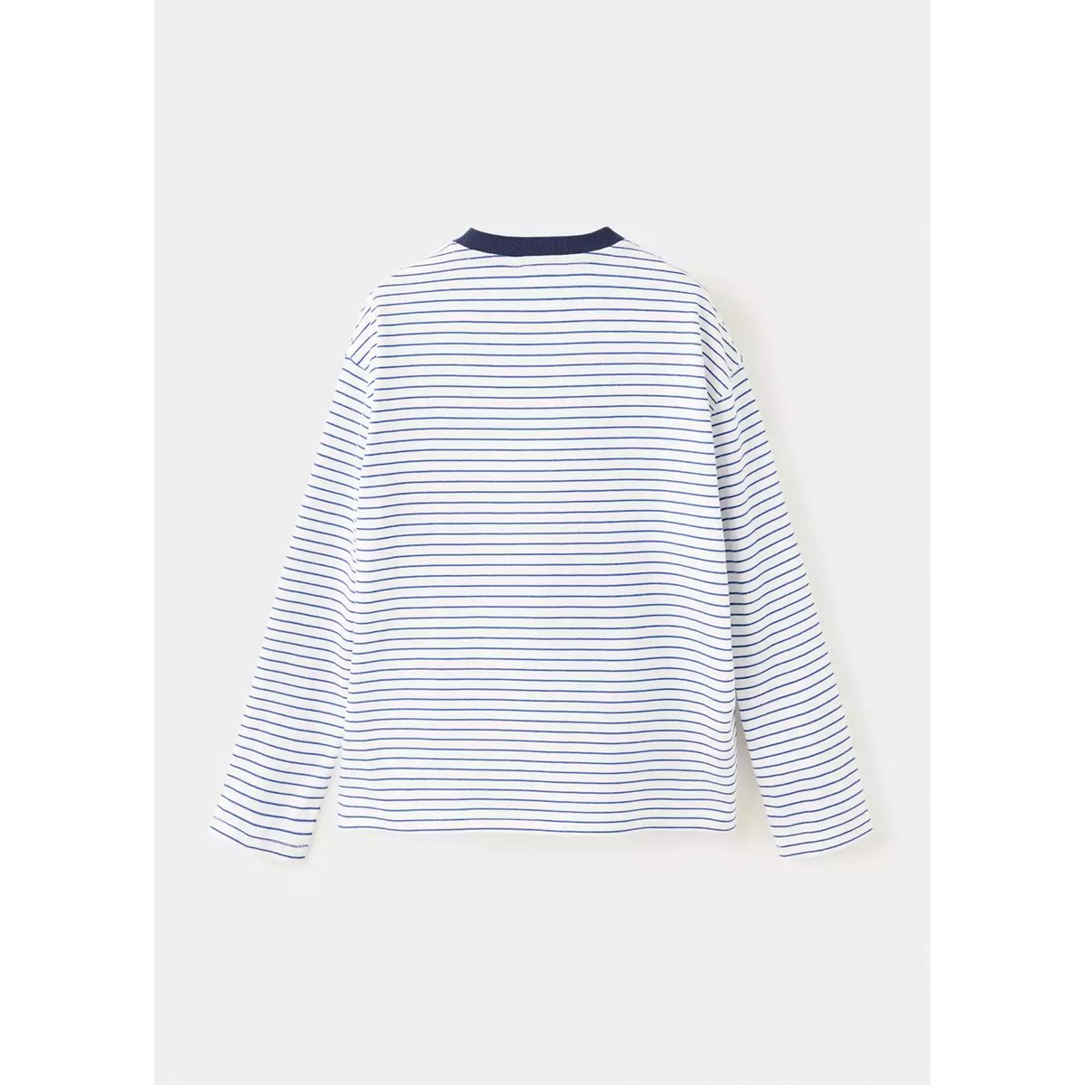T-shirt oversize rayures blanc, MANGO KIDS