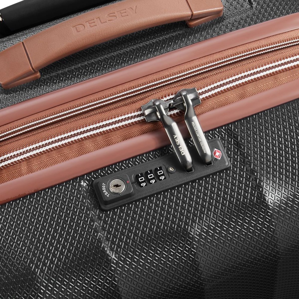 Valise L CARROUSEL noir, DELSEY PARIS