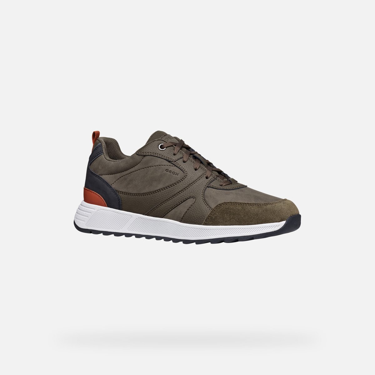 Baskets U MOLVENO vert militaire, GEOX