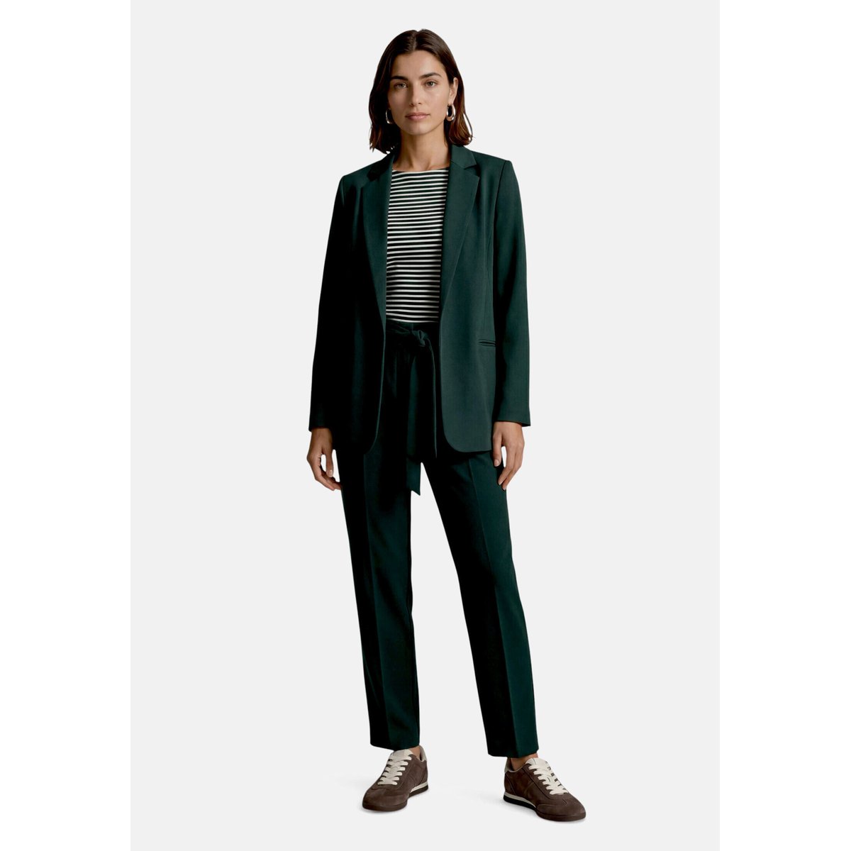Blazer business de coupe droite green forest, ZERO