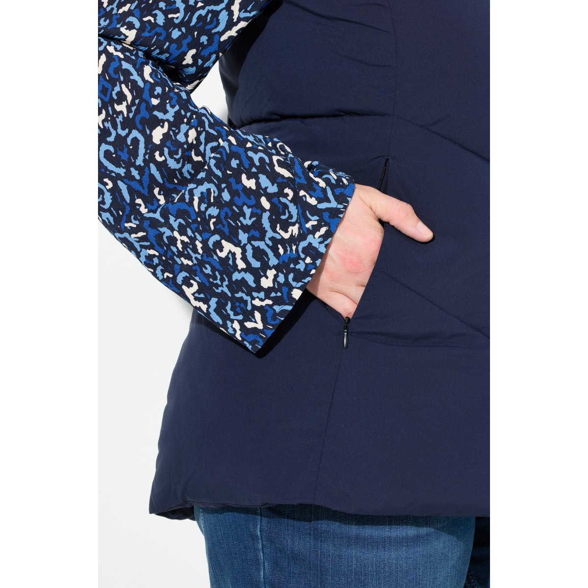 Gilet matelassé sans manches marine, ULLA POPKEN