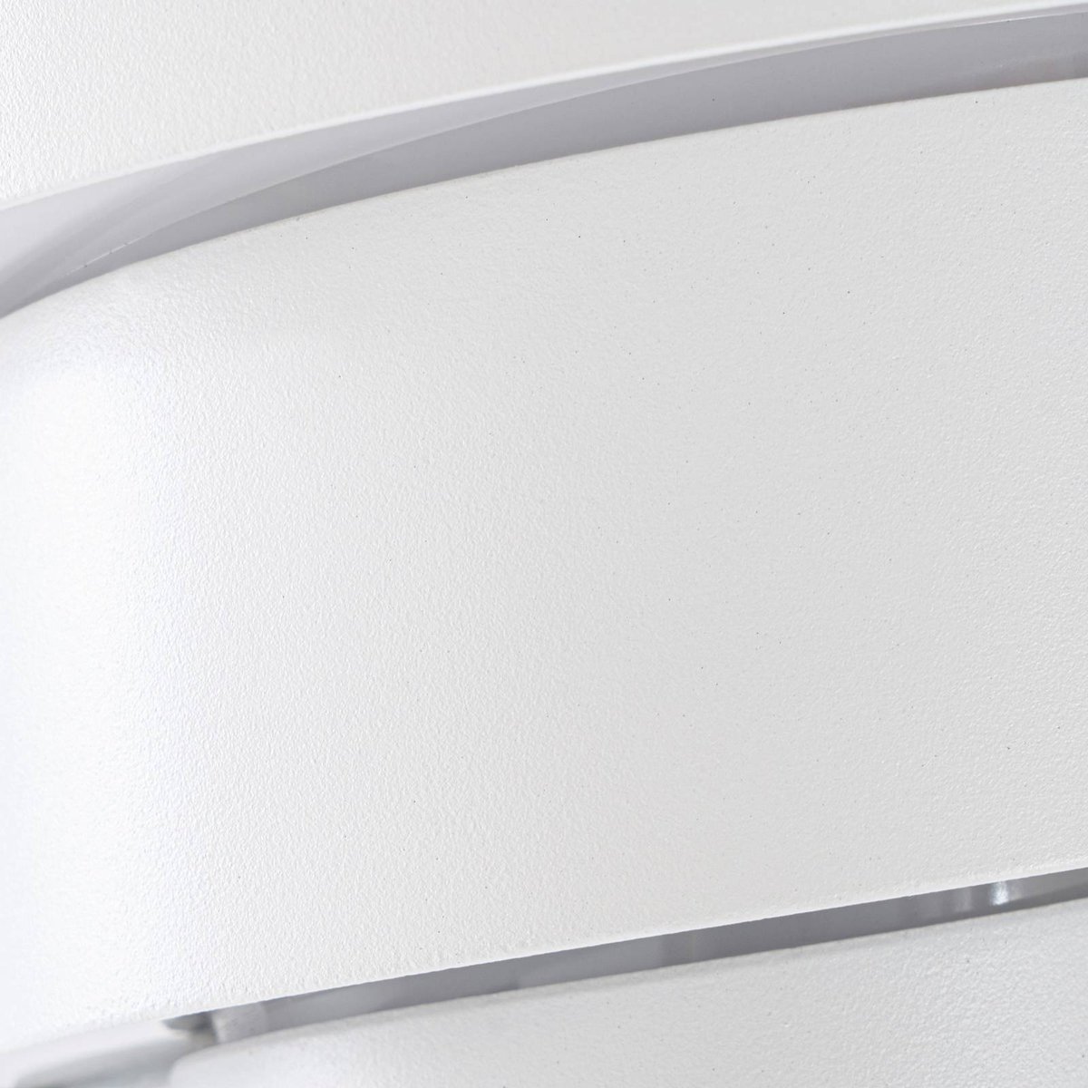 Applique extérieure en aluminium designLED blanc mat, opale, LINDBY