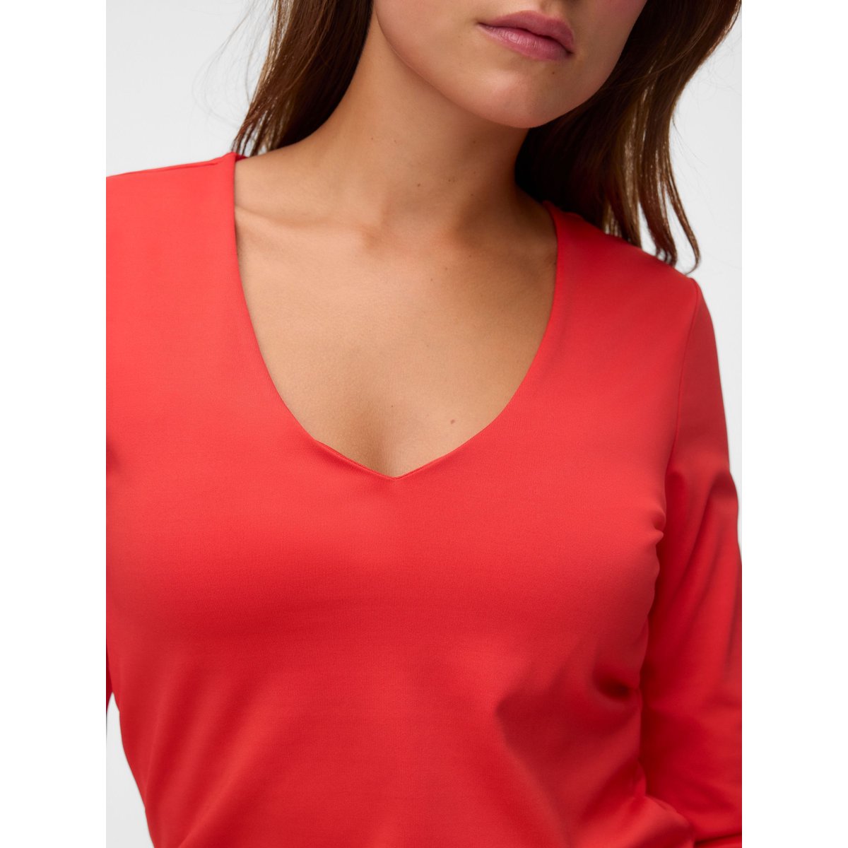 Top high risk red, VERO MODA