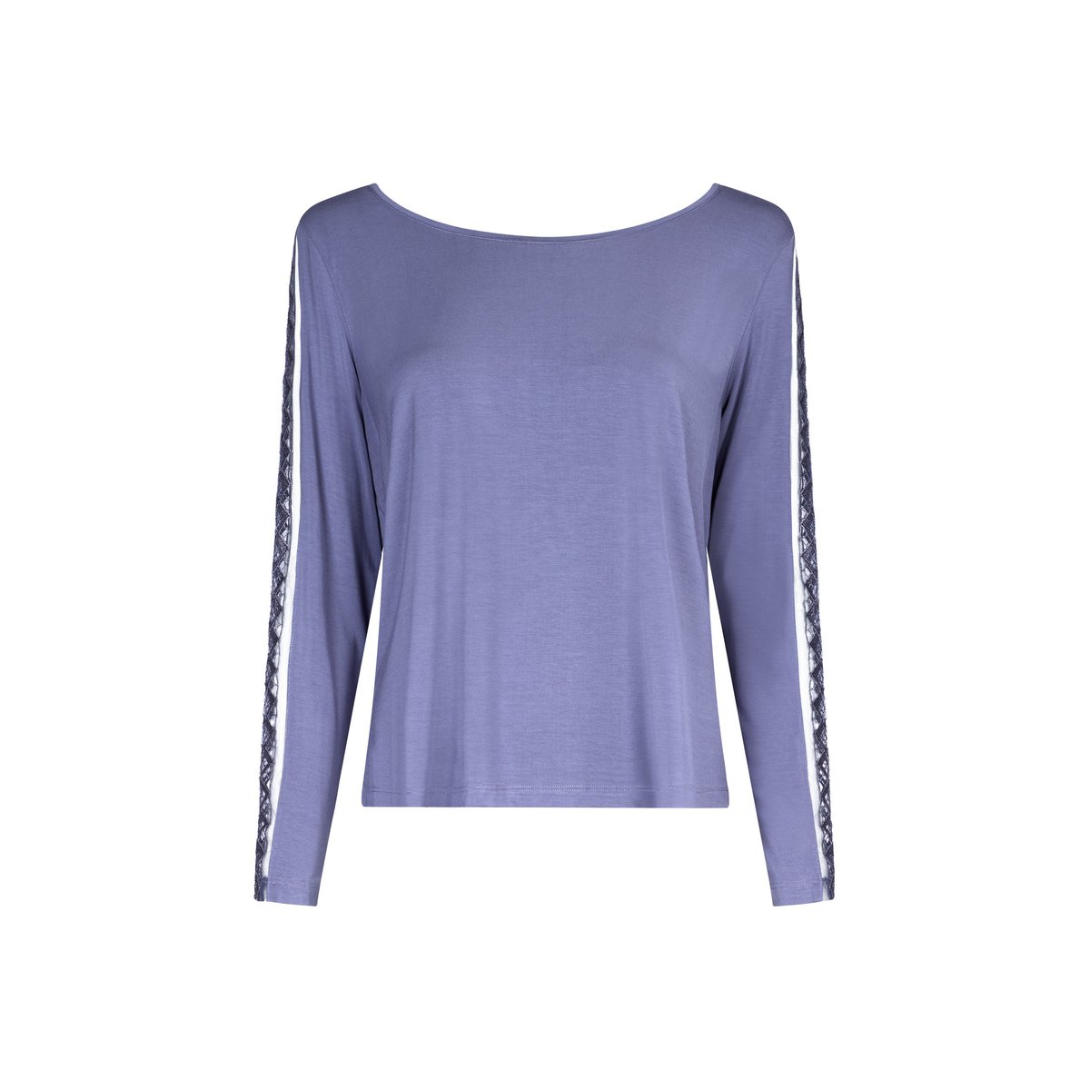 Top manches longues Sweet Obsession bleu, AUBADE