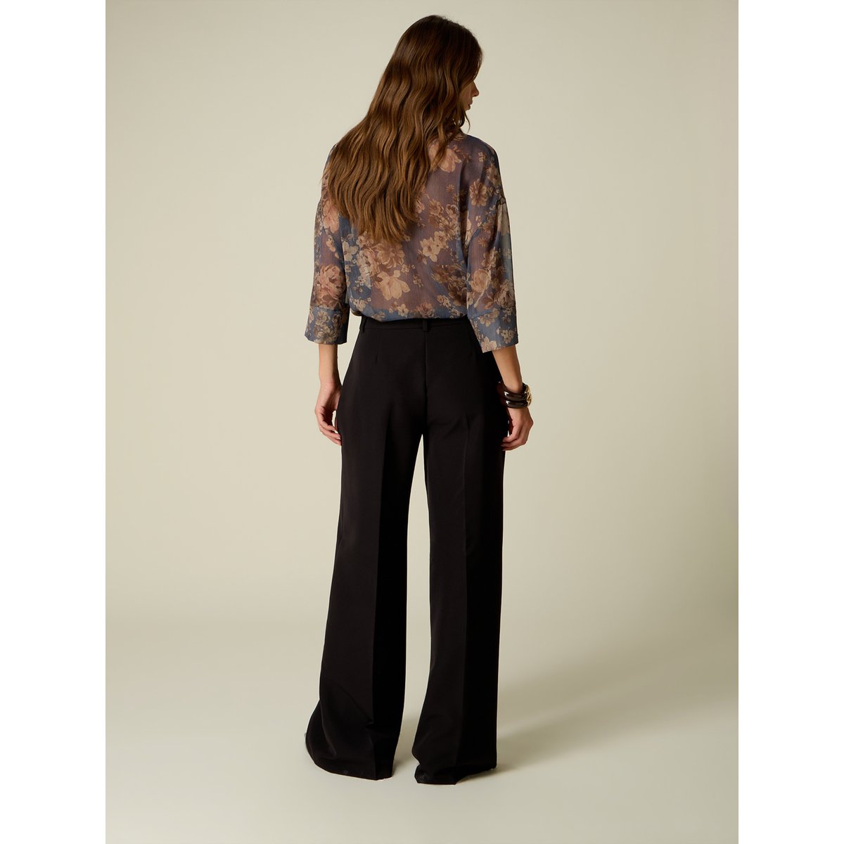 Pantalon palazzo noir, OLTRE