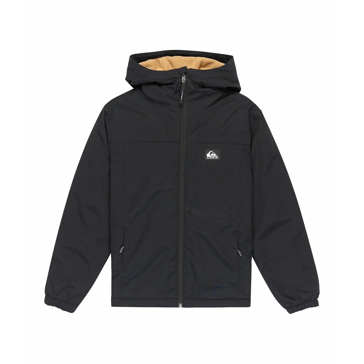 Sherpa lined coat black, QUIKSILVER