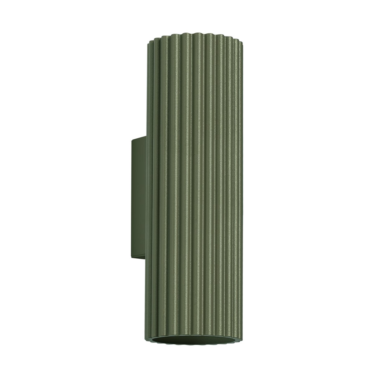 Applique Aluminium Vert Olive GU10 2 Karbon vert, EDEN