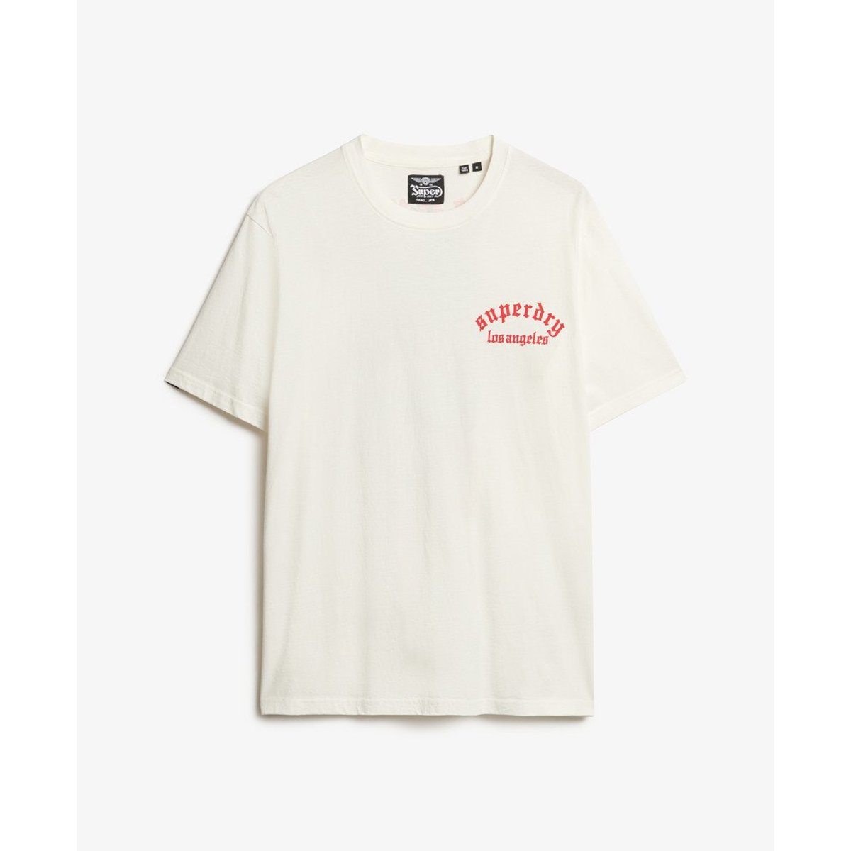 T-shirt ample Neo Trad Tattoo blanc cassé, SUPERDRY