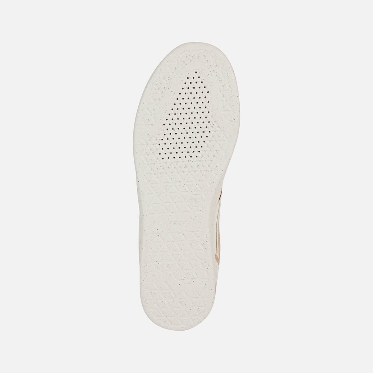 Baskets respirantes Jaysen x ACBC blanc/or rose, GEOX