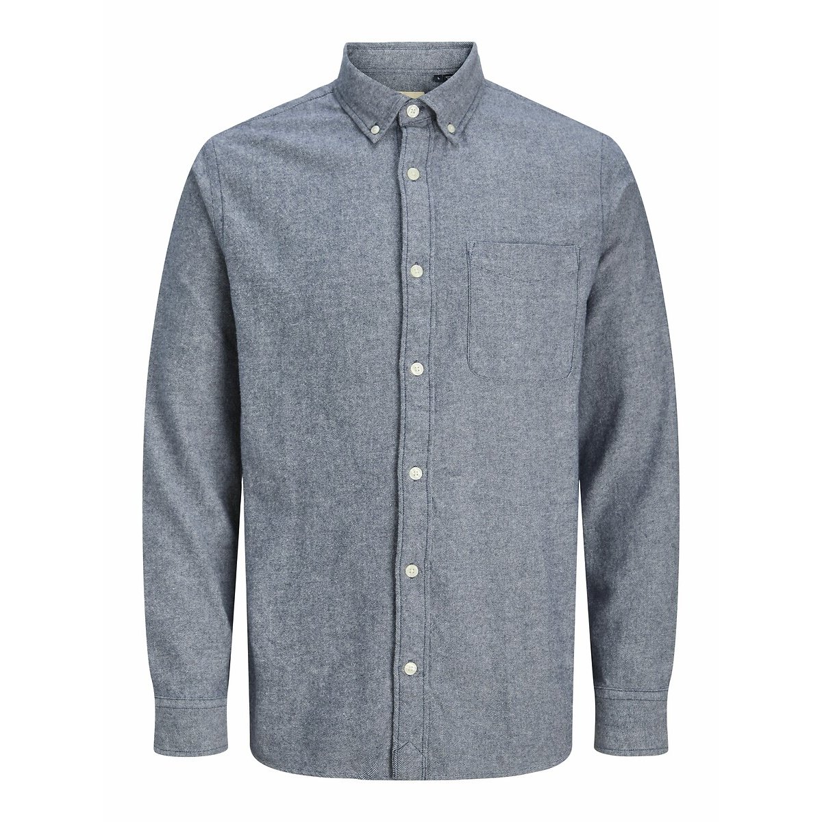 Plain Twill Shirt blue, JACK & JONES