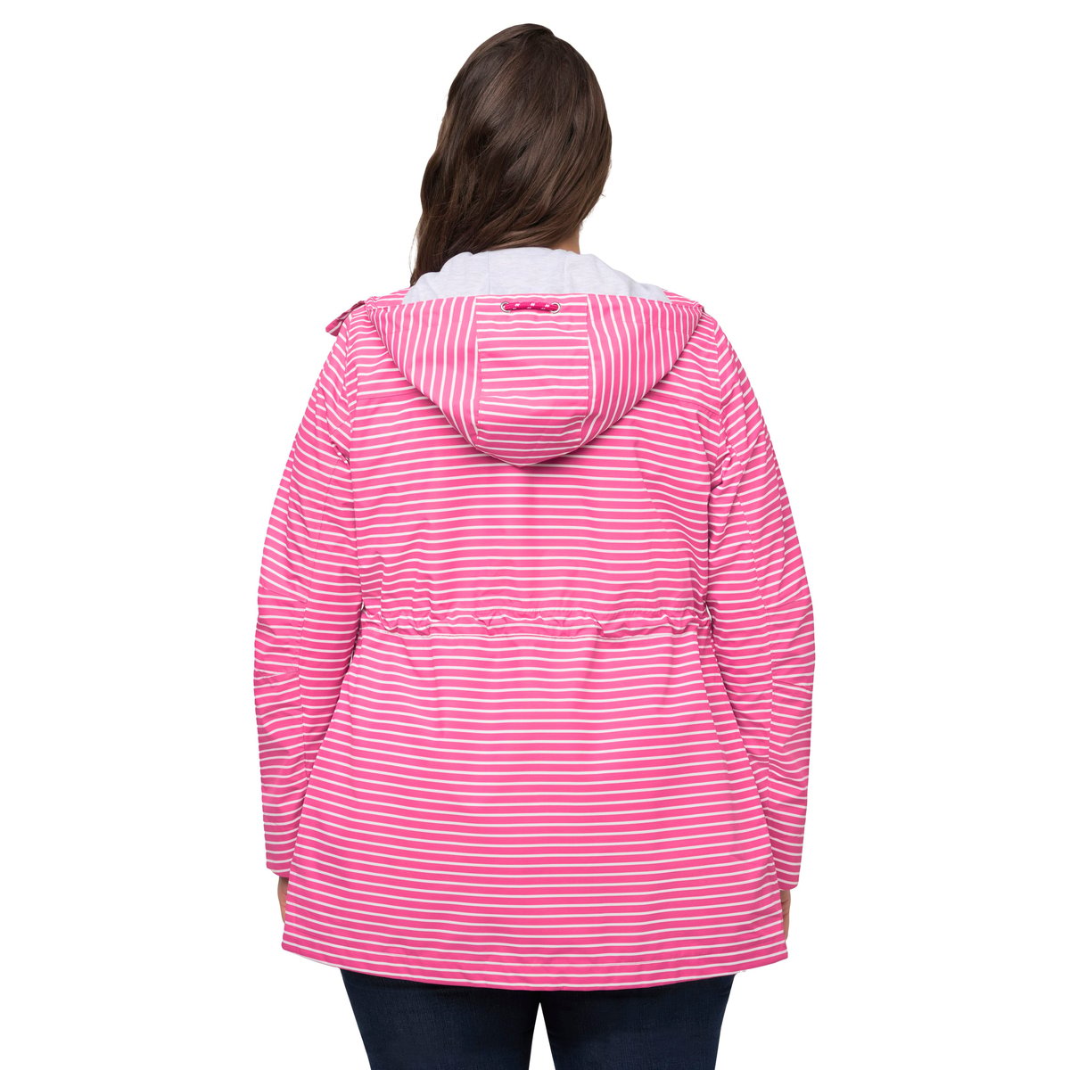 Veste technique HYPRAR à rayures rose vif fuchsia, ULLA POPKEN