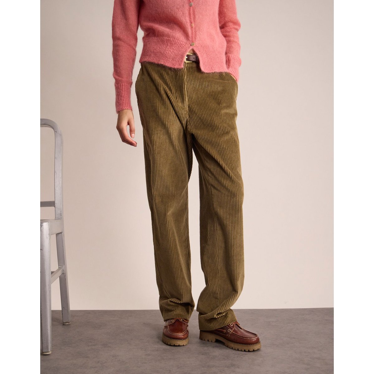 Pantalon Thelma beige, INES DE LA FRESSANGE PARIS