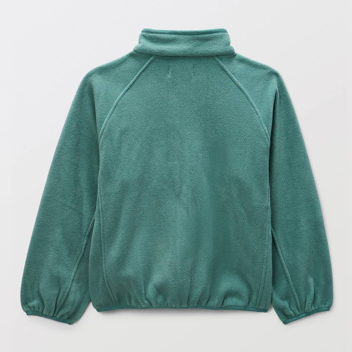 Sweat zippé en polaire sage, MONOPRIX