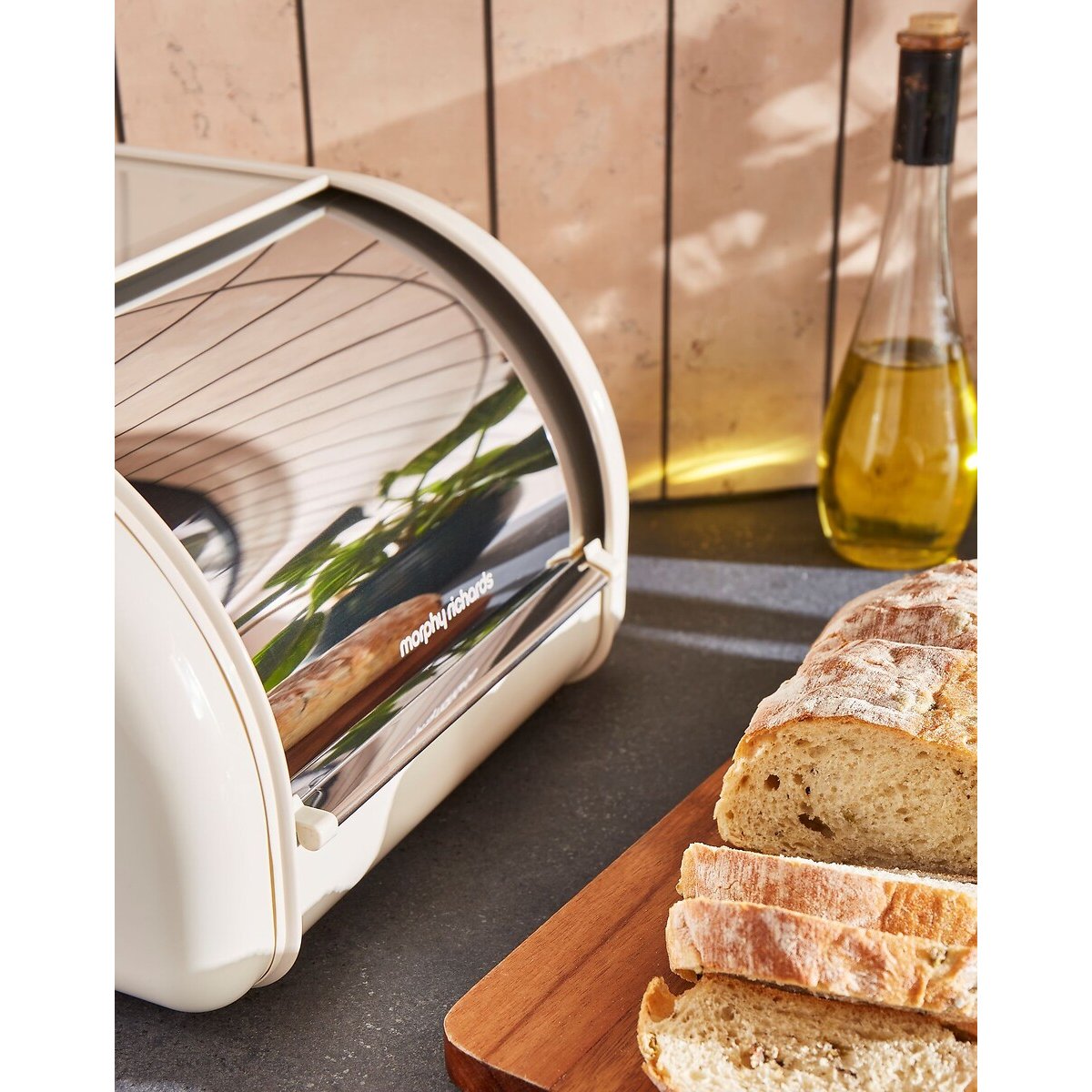 Equip Compact Bread Bin cream, MORPHY RICHARDS