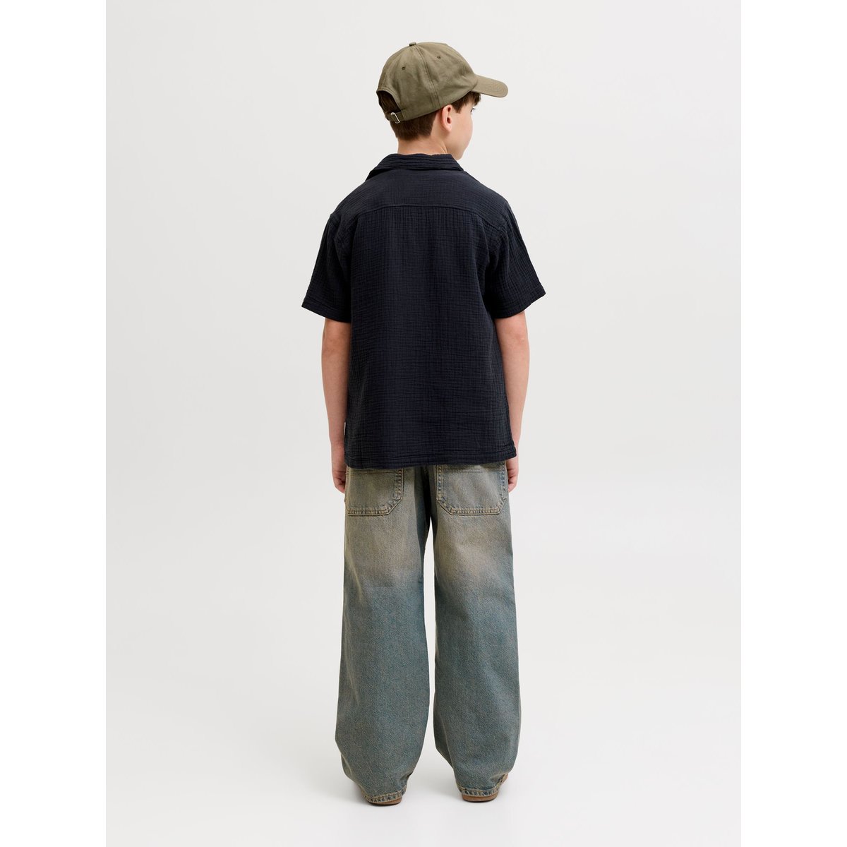 Jean Baggy Fit blue denim, JACK & JONES JUNIOR