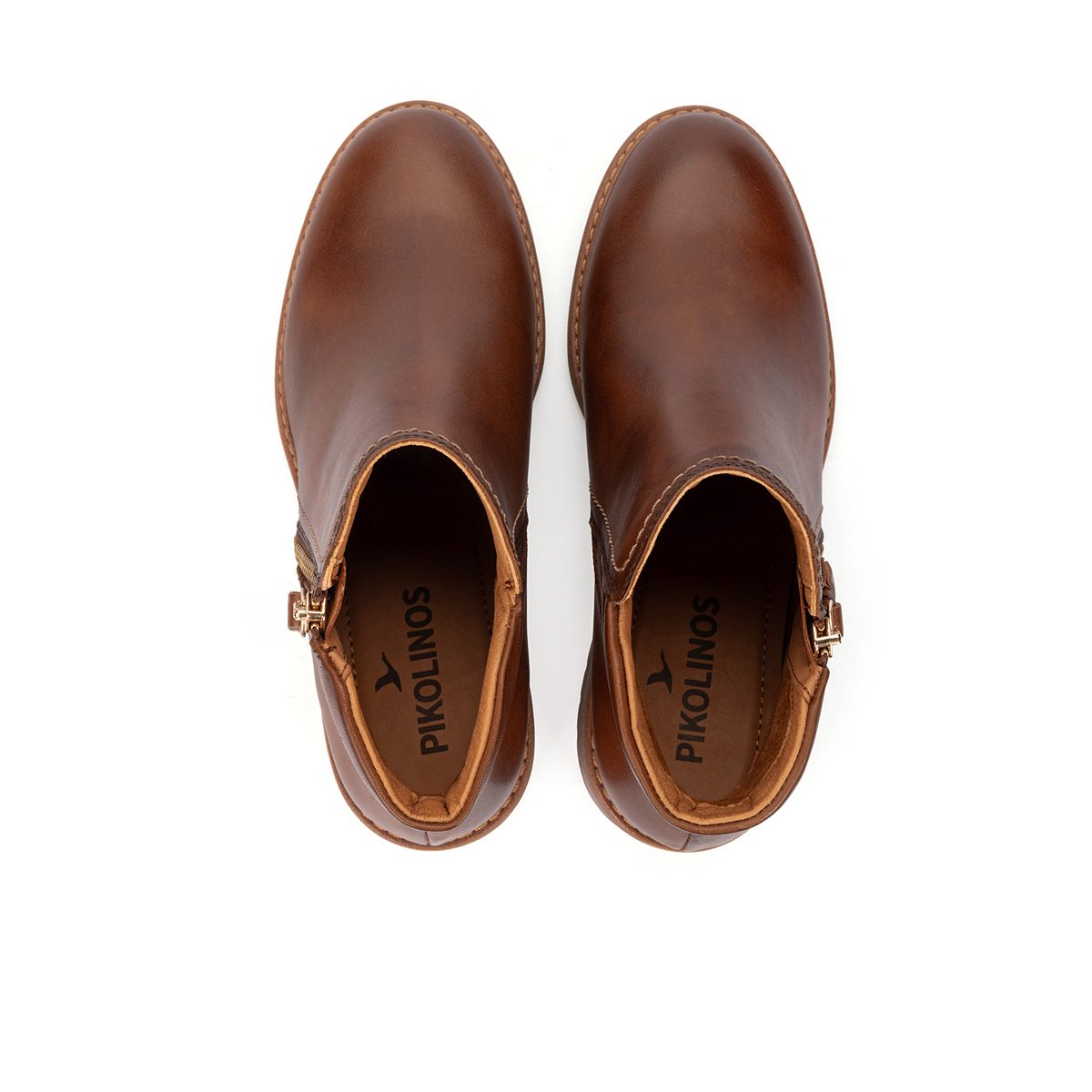 Bottines à talon cuir Medina cuero, PIKOLINOS