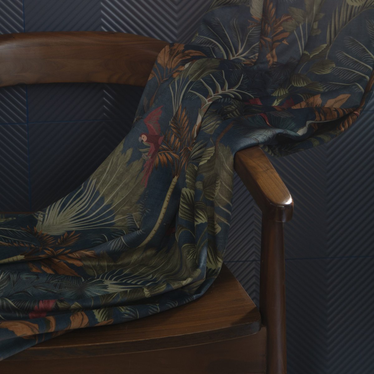 Rideau obscurcissant en polyester, NADJILA multicouleur, INSPIRE