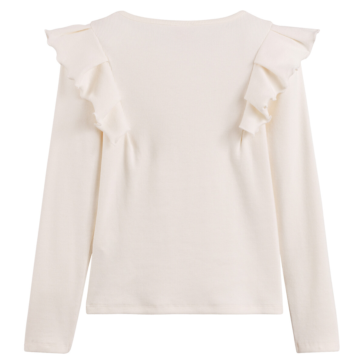 Long Sleeve T-Shirt ecru , TAPE A L'OEIL