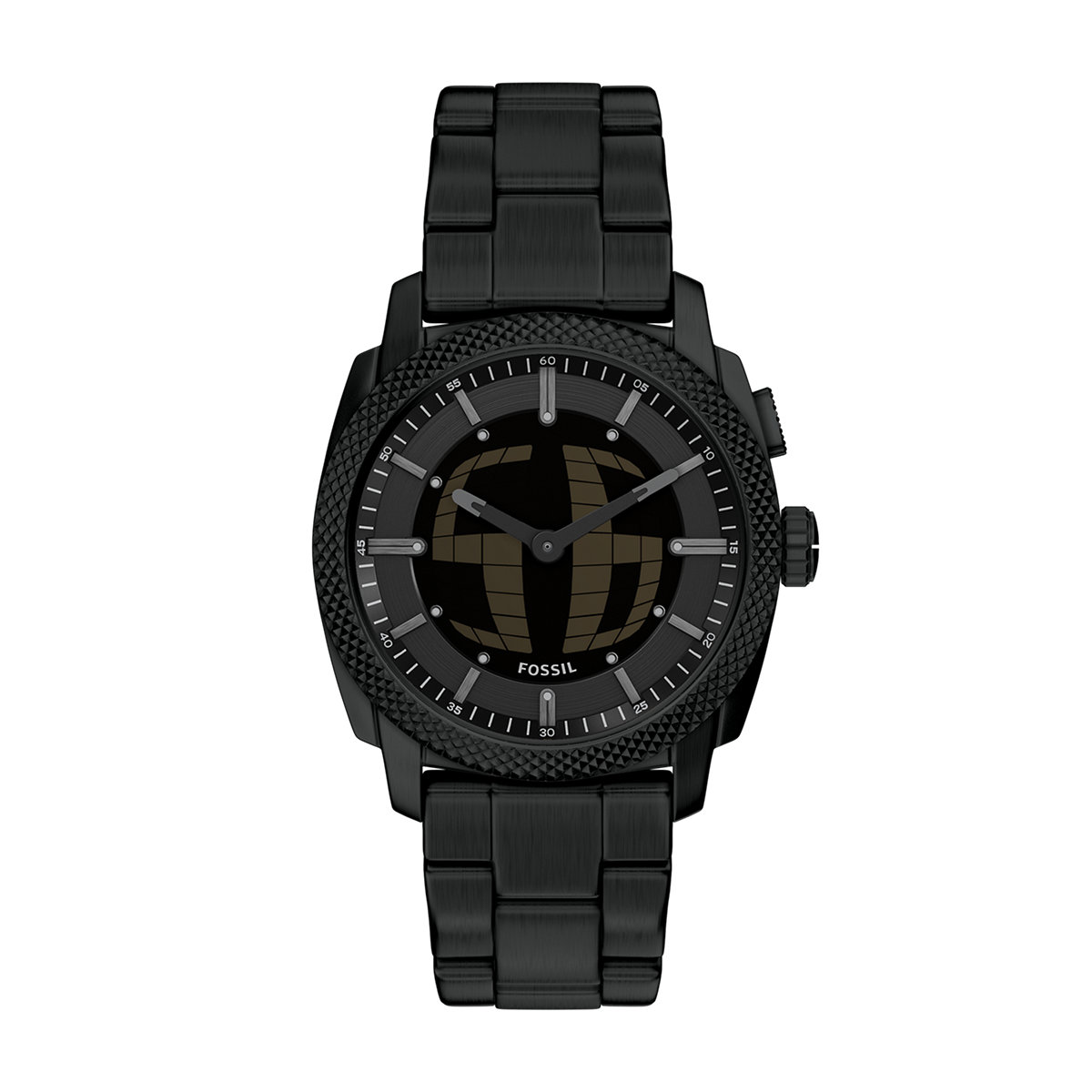 Montre Analogique Digital MACHINE BIG TIC noir noir noir, FOSSIL
