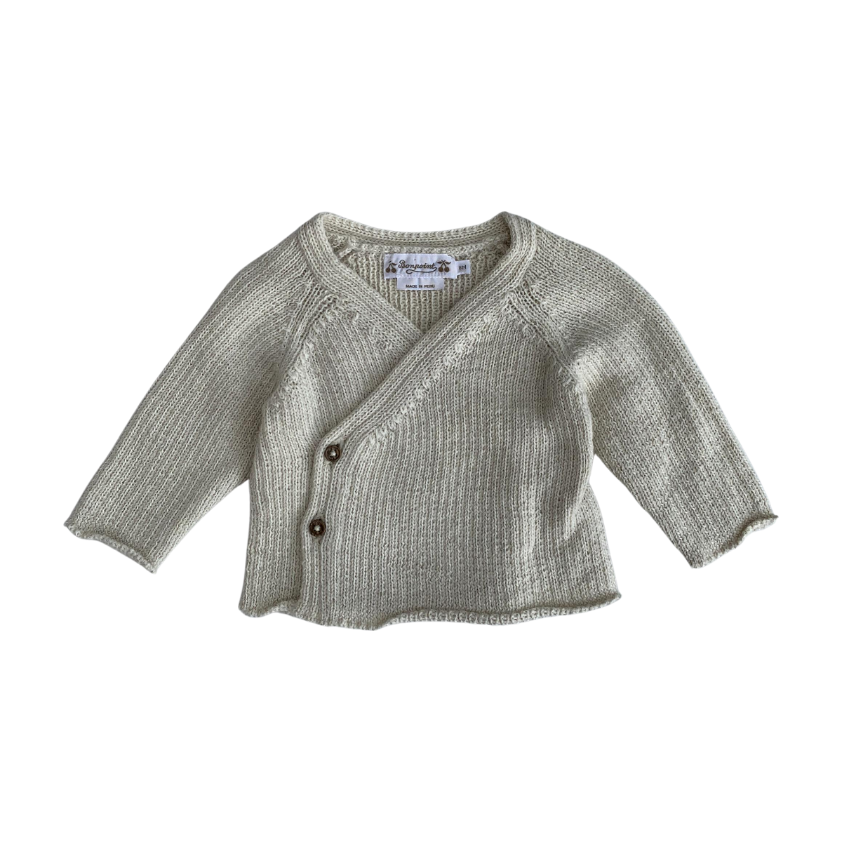 Cardigan bébé - Très bon état beige, BONPOINT