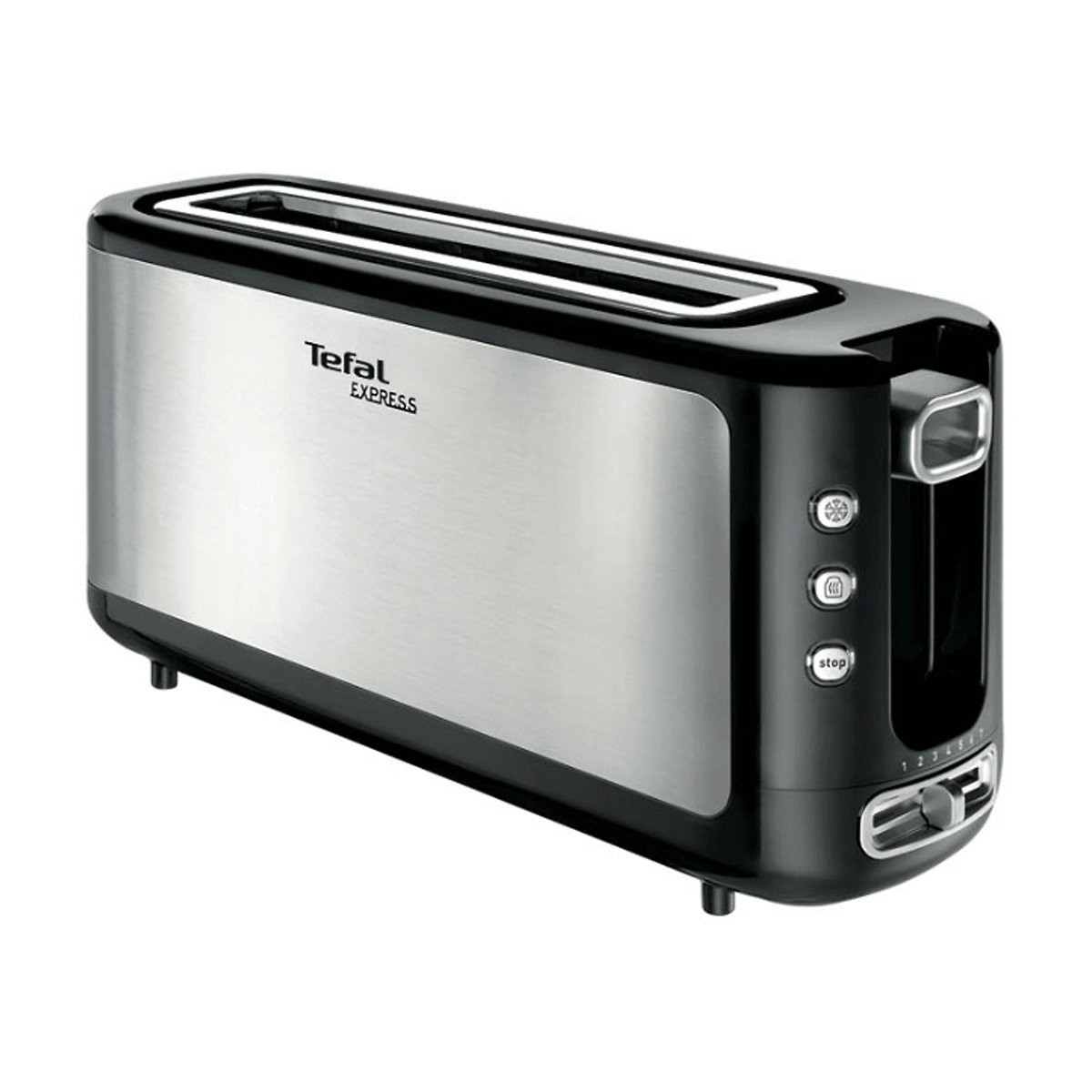 Grille pain Express TL365ETR inox/noir, TEFAL