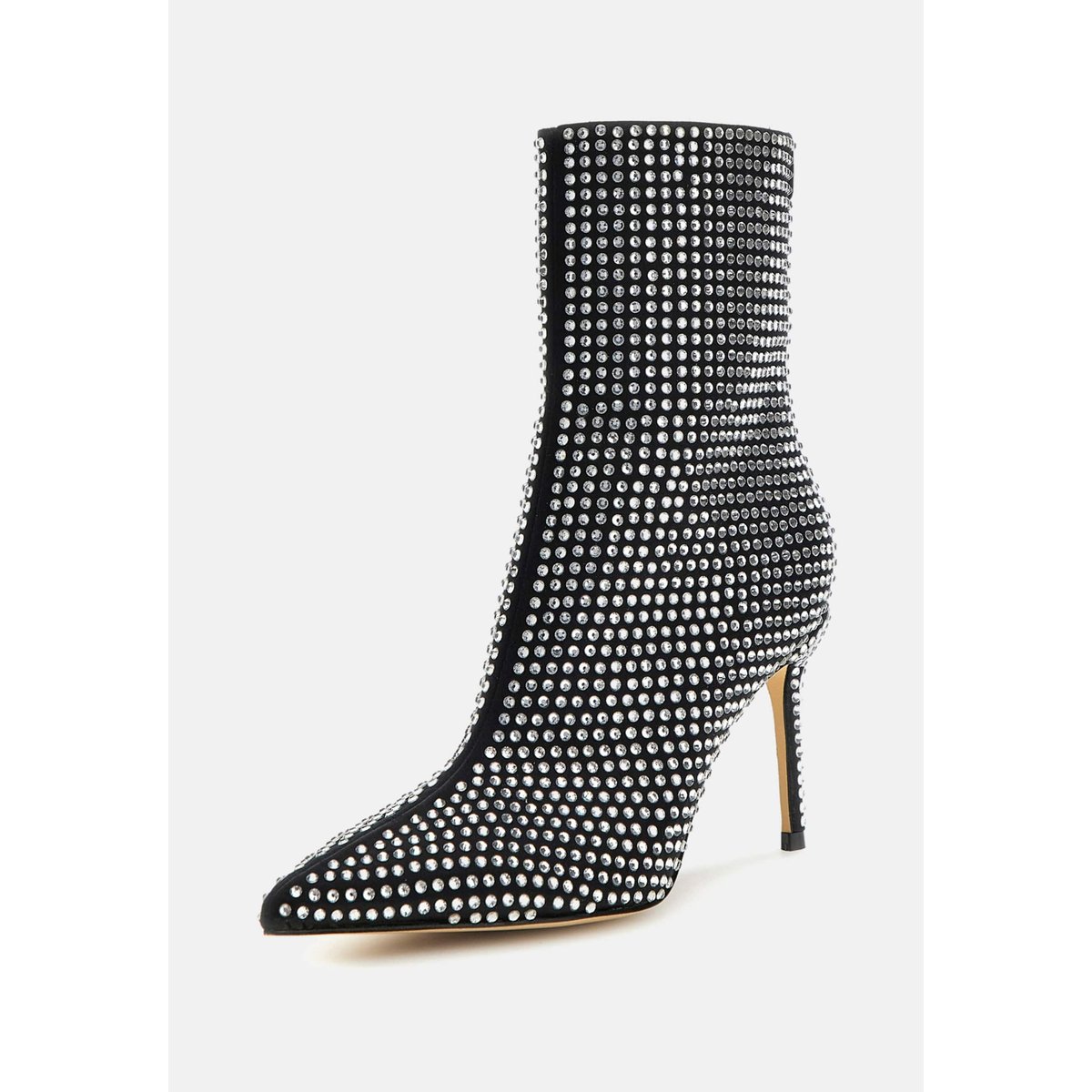 Bottines Richeray Strass noir, GUESS
