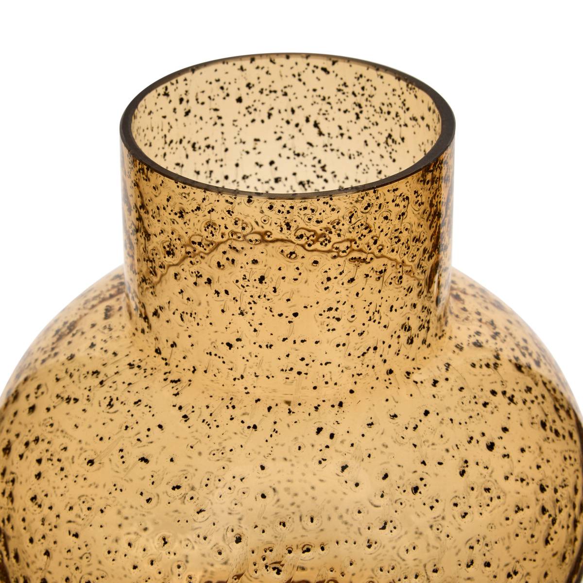 Vase Manae H.23cm marron, ATMOSPHERA