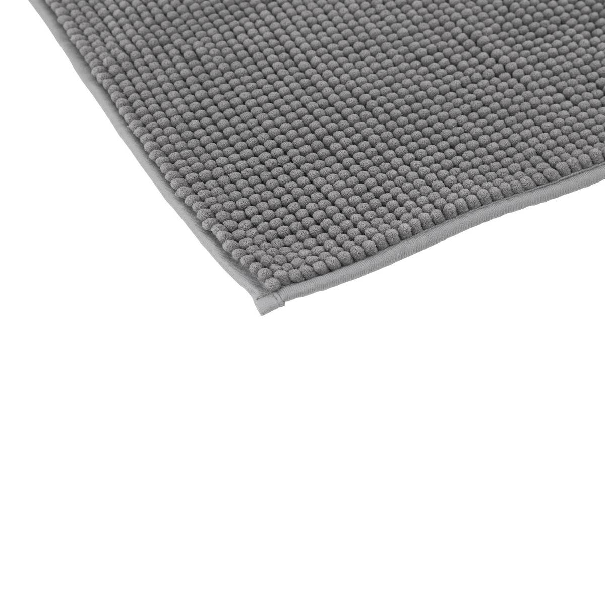 Tapis de bain 80x50cm COLORAMA gris, 5FIVE SIMPLY SMART