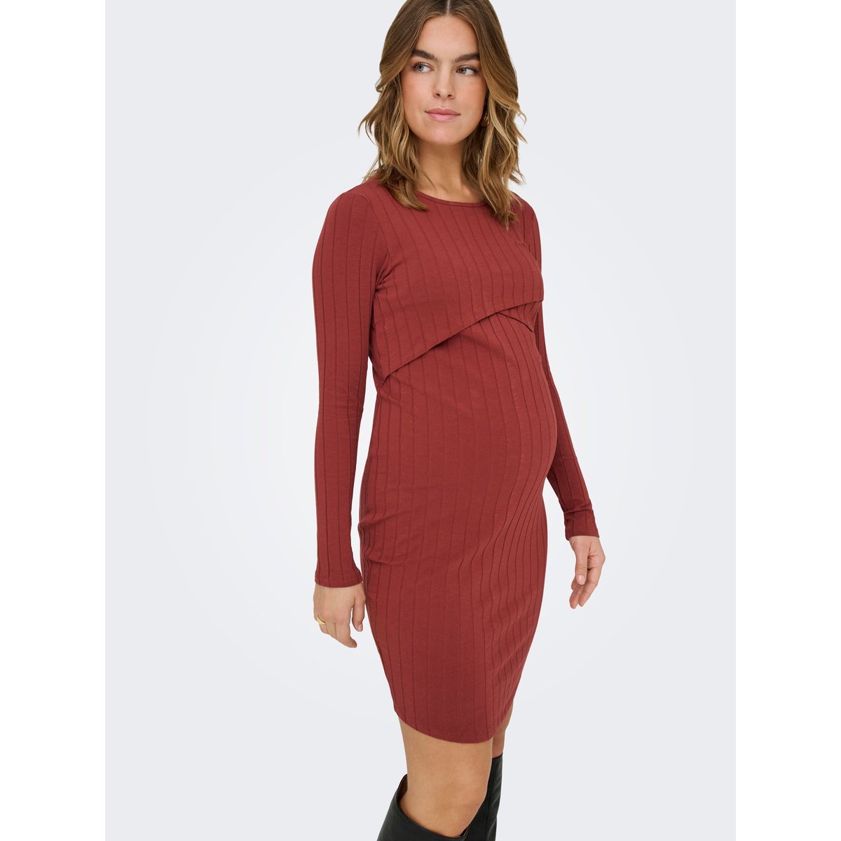 Robe rouge - spiced apple 1, ONLY