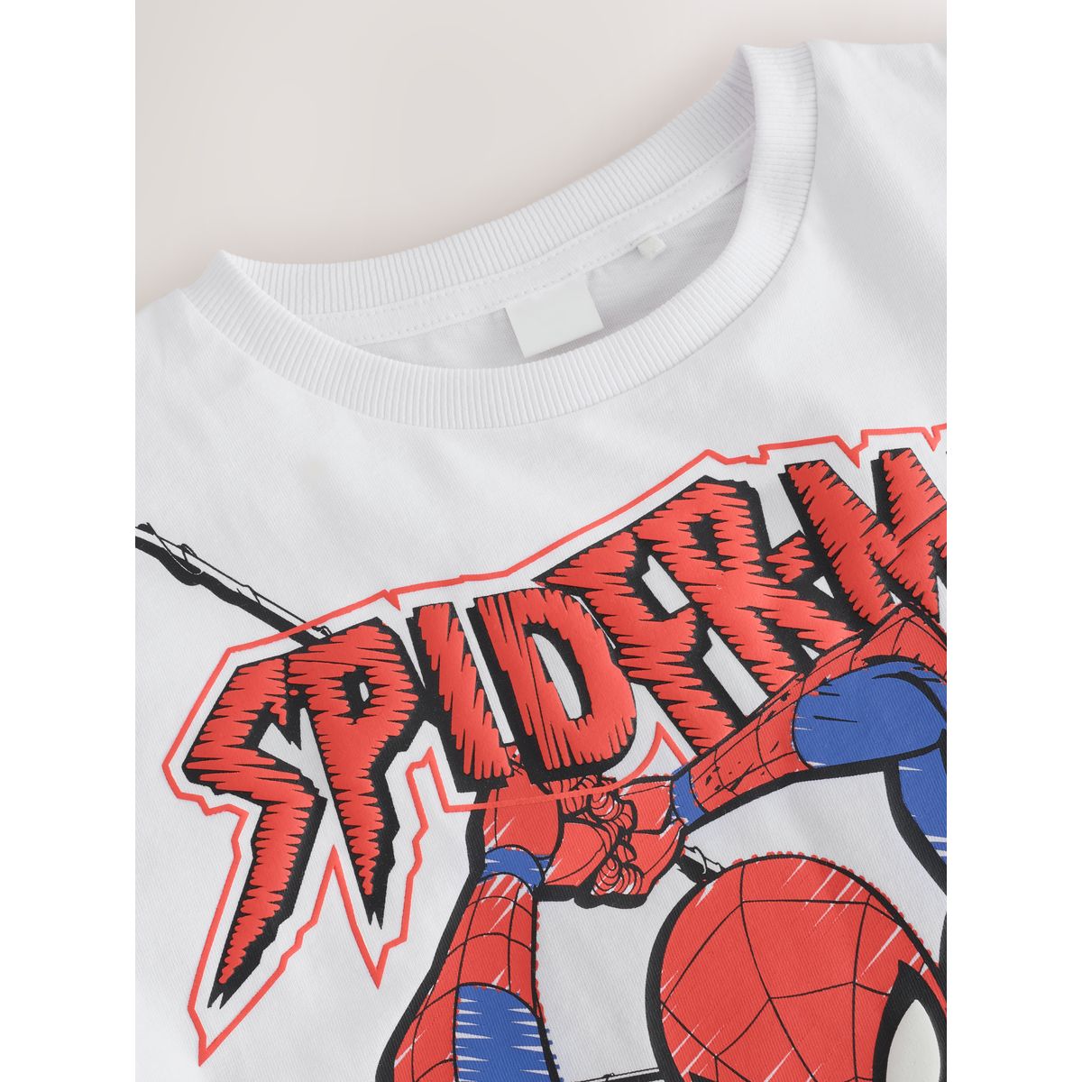 T-shirt à manches longues spiderman blanc, NEXT