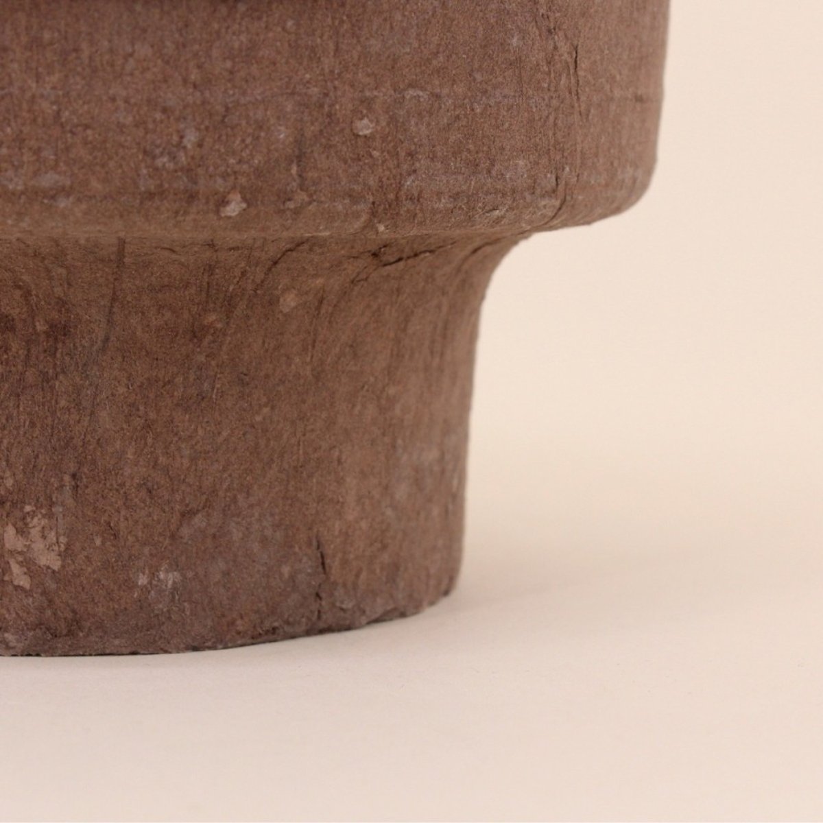 Pot effet 12x17cm marron, ORNAMI