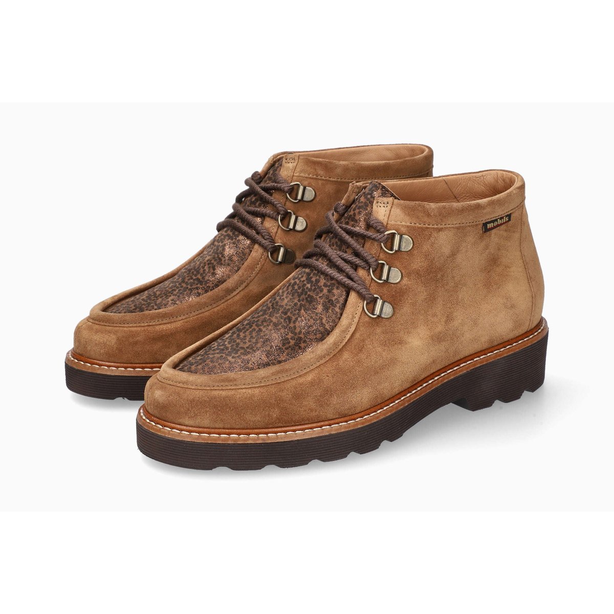 Bottines en cuir OPRAH marron 7, MEPHISTO